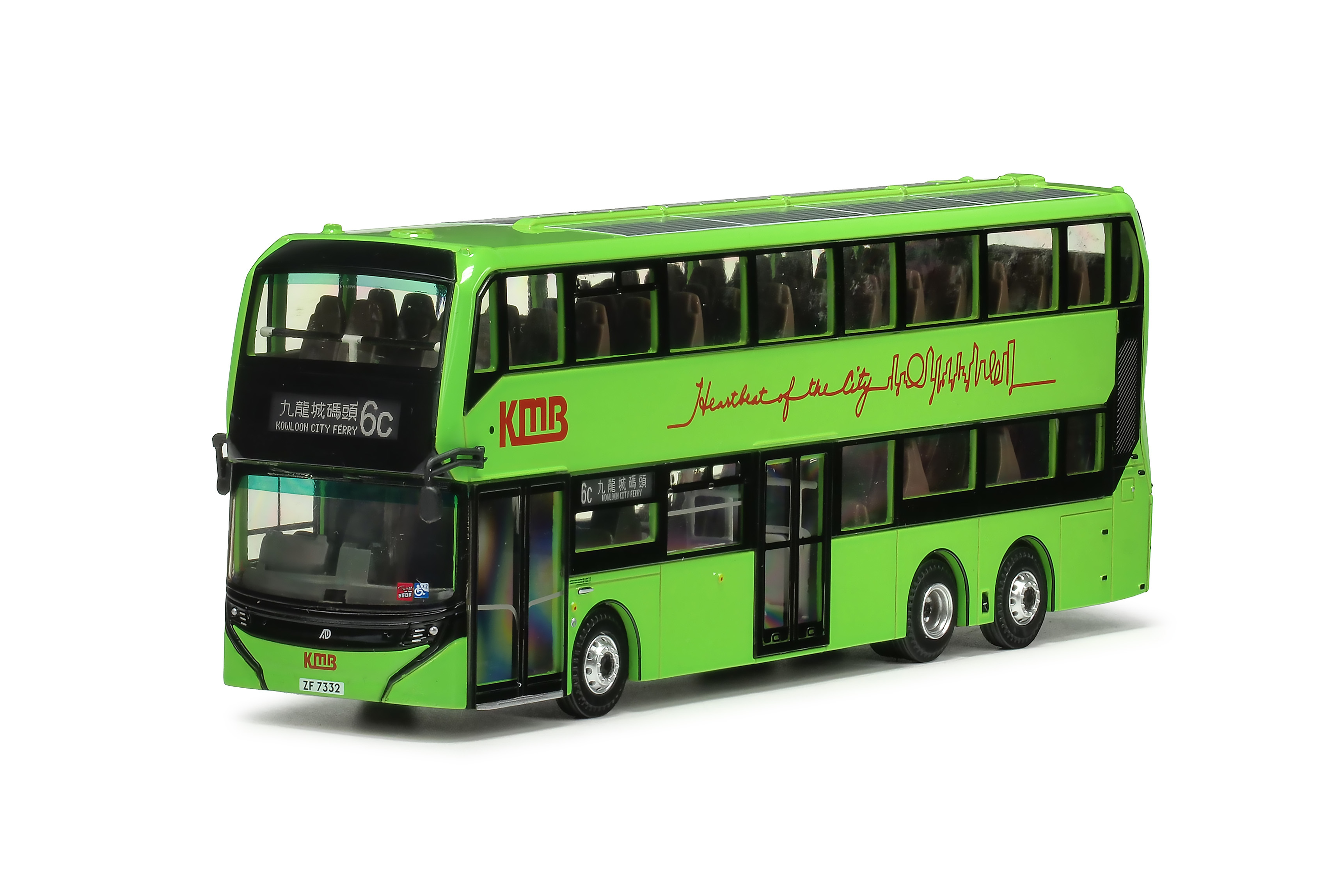 KMB2025171 1:64 九巴丹尼士E500EV 電動巴士12米 (6C)