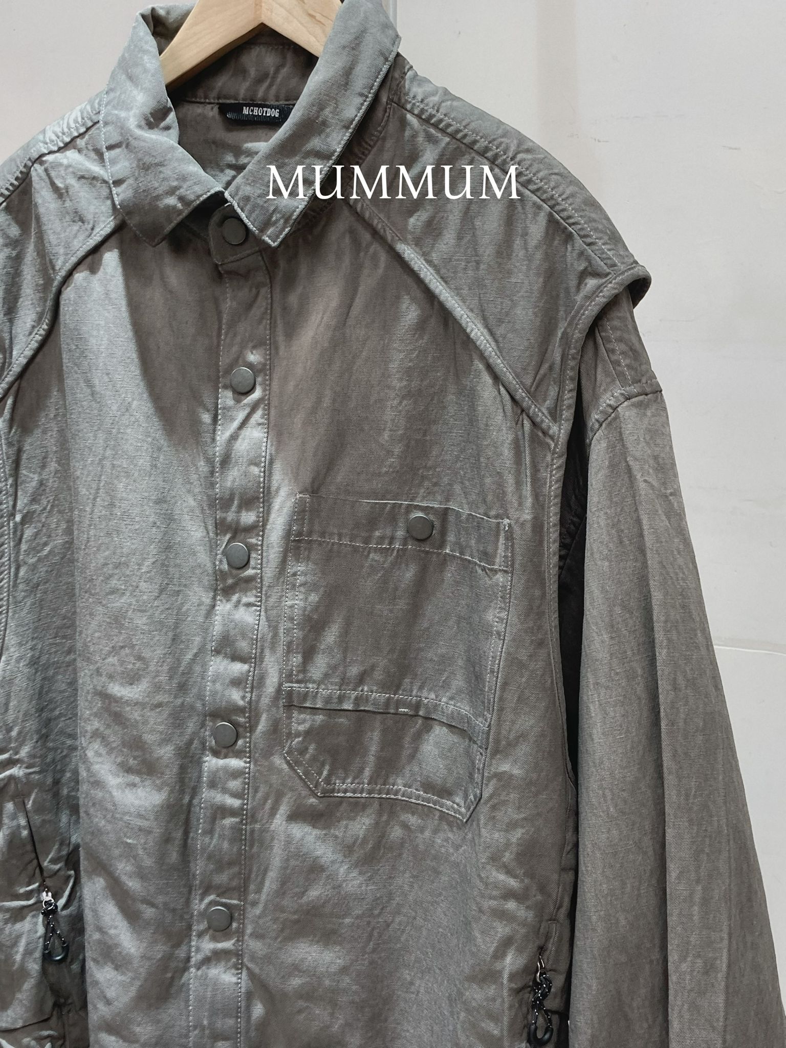 0213020a/型格風兩件恤衫外套 50/48/29-31