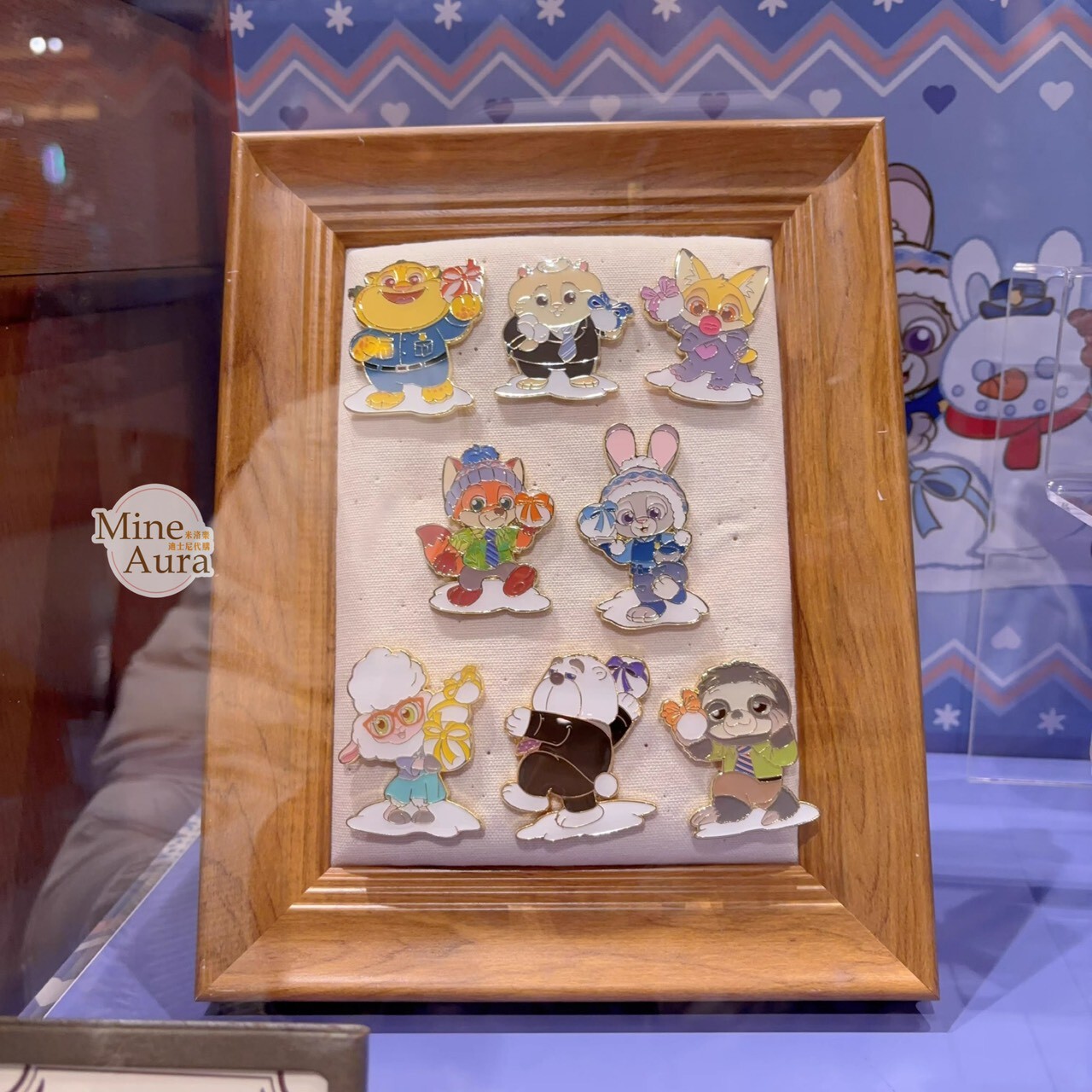 2025 冬日 動物方城市 Zootopia 造型 徽章 PIN 盲選盒 盲盒 -上海迪士尼樂園
