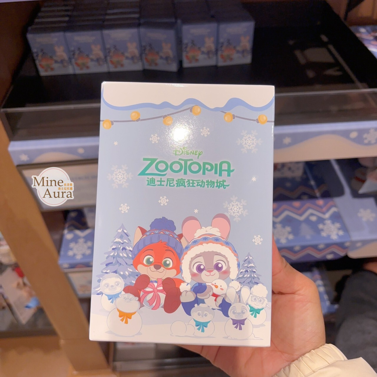 2025 冬日 動物方城市 Zootopia 造型 擺飾品 盲選盒 盲盒 -上海迪士尼樂園