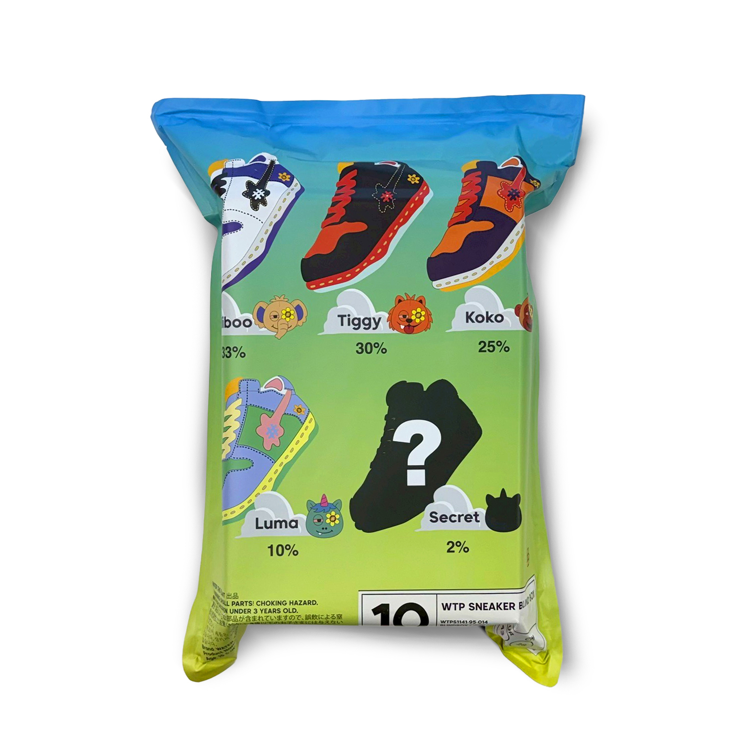 Water The Plant Sneaker Blind Box 休閒鞋 WTP小花鞋 盲盒 限量 WTP-18 [台灣現貨]