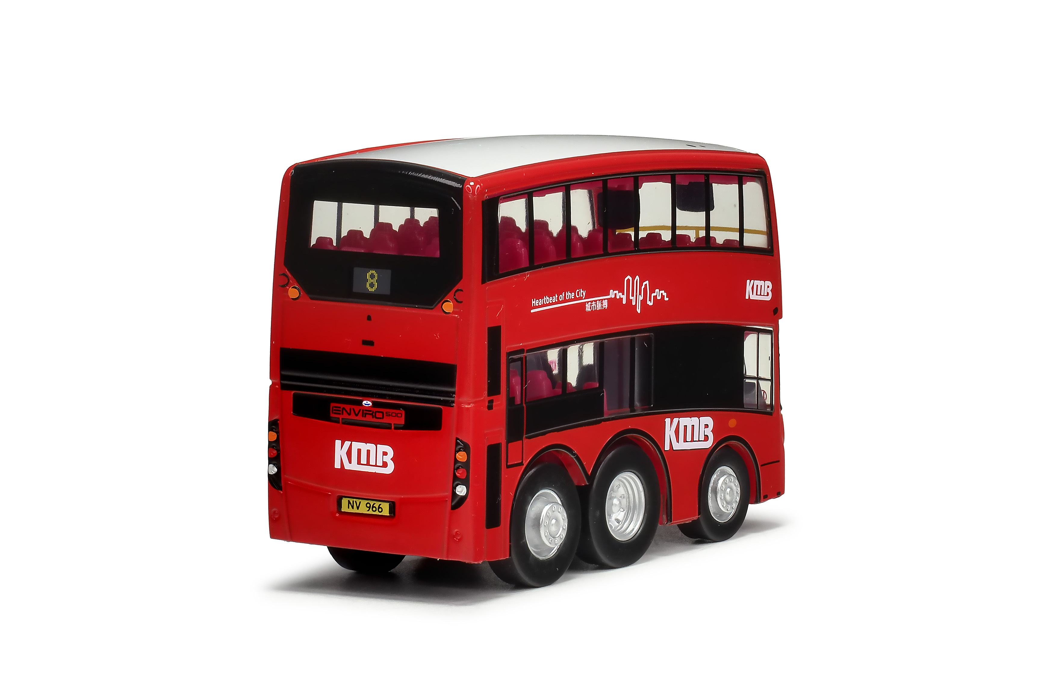 KMB2025071 Q版九巴丹尼士三鋒歐盟四型12米 (8)