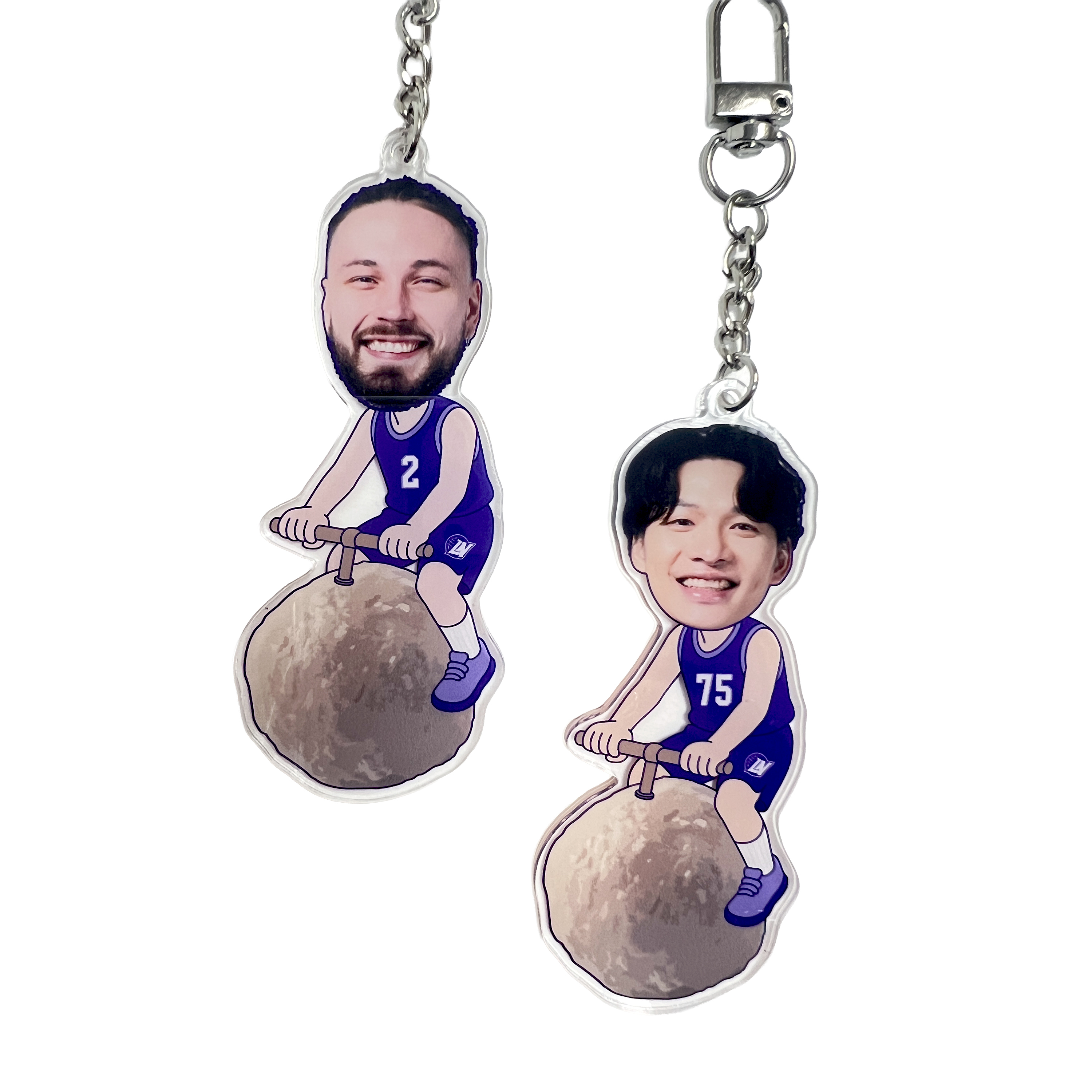 25-26 攻城獅球員貢丸騎士吊飾｜扭蛋