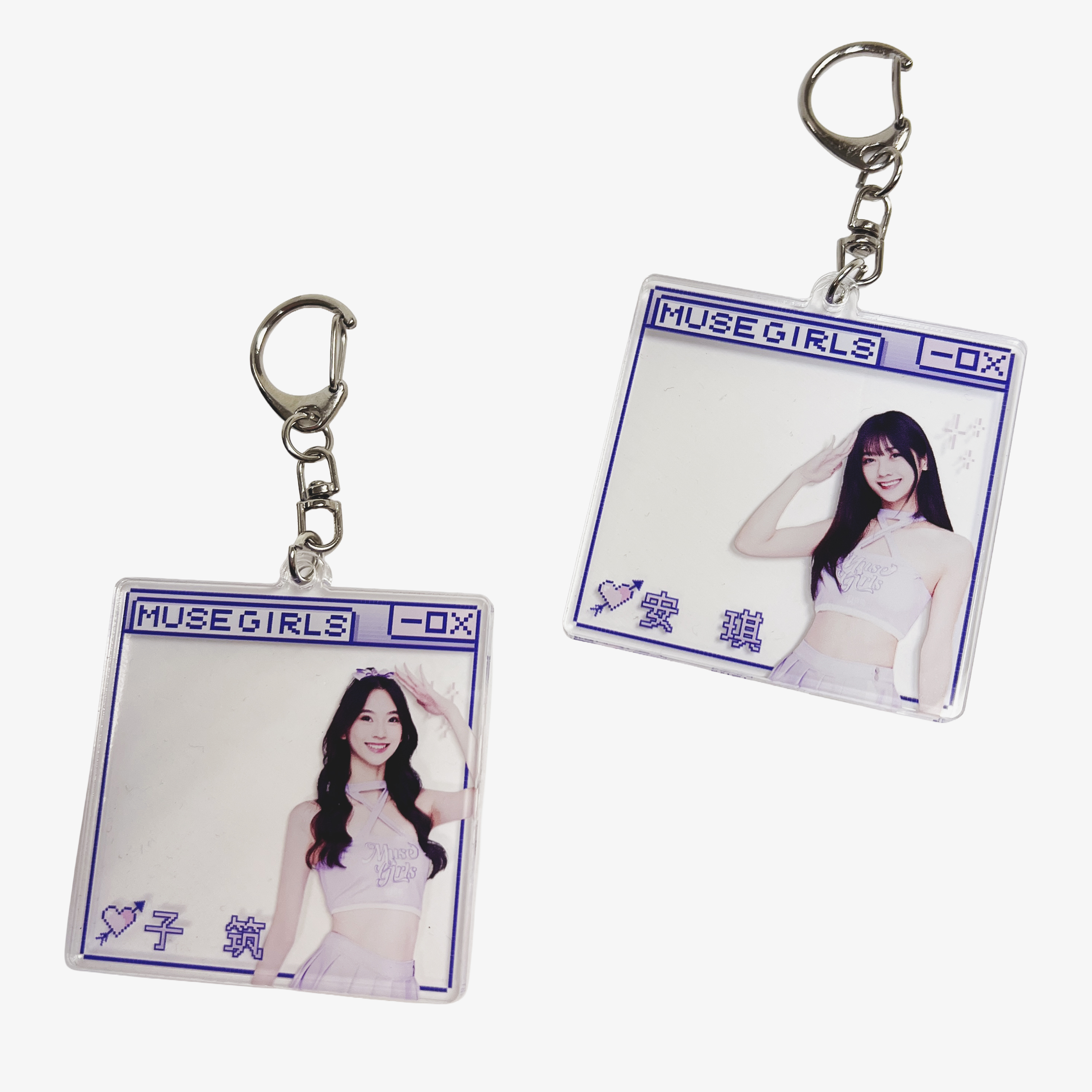 25-26 慕獅女孩迷你簽名板吊飾｜扭蛋
