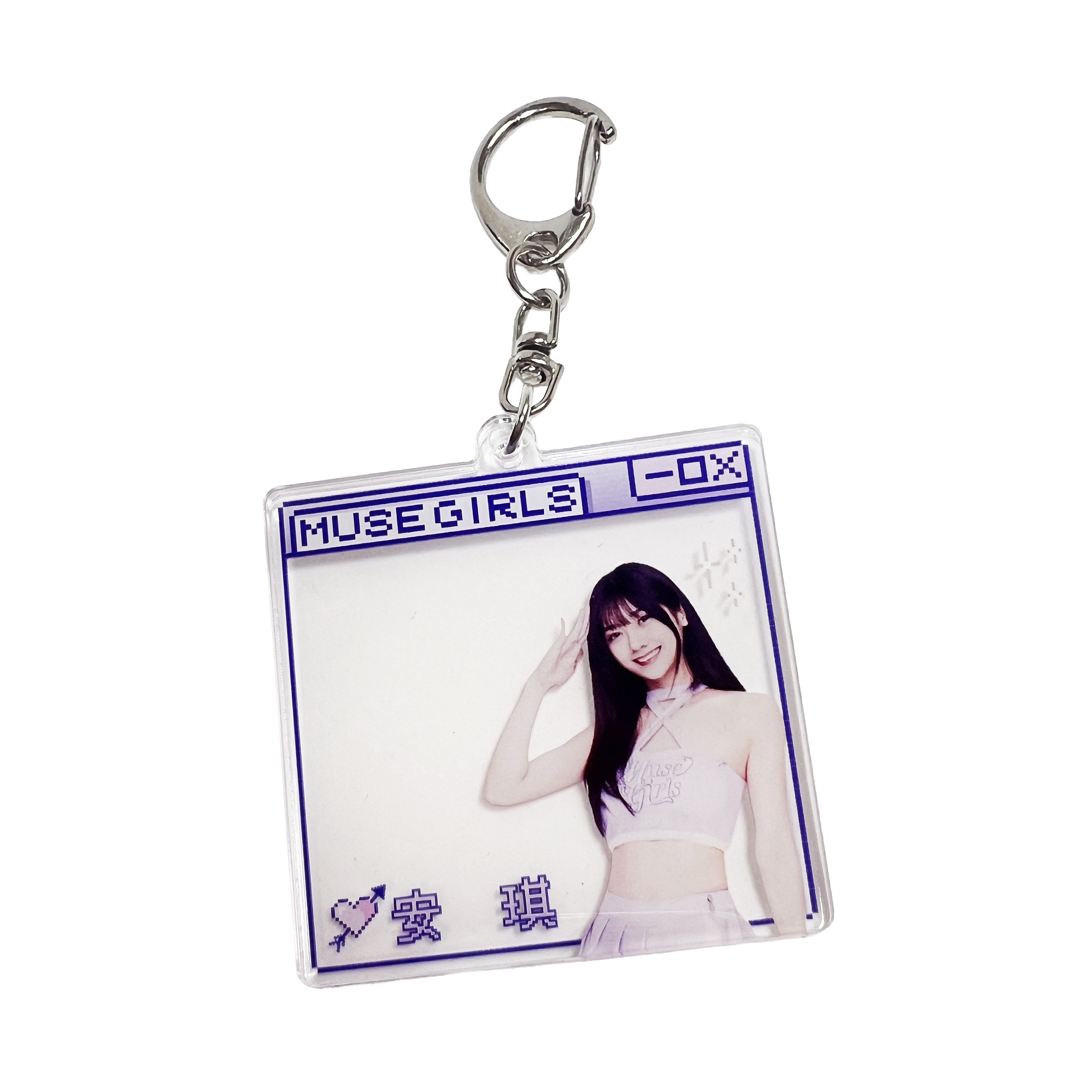 25-26 慕獅女孩迷你簽名板吊飾｜扭蛋