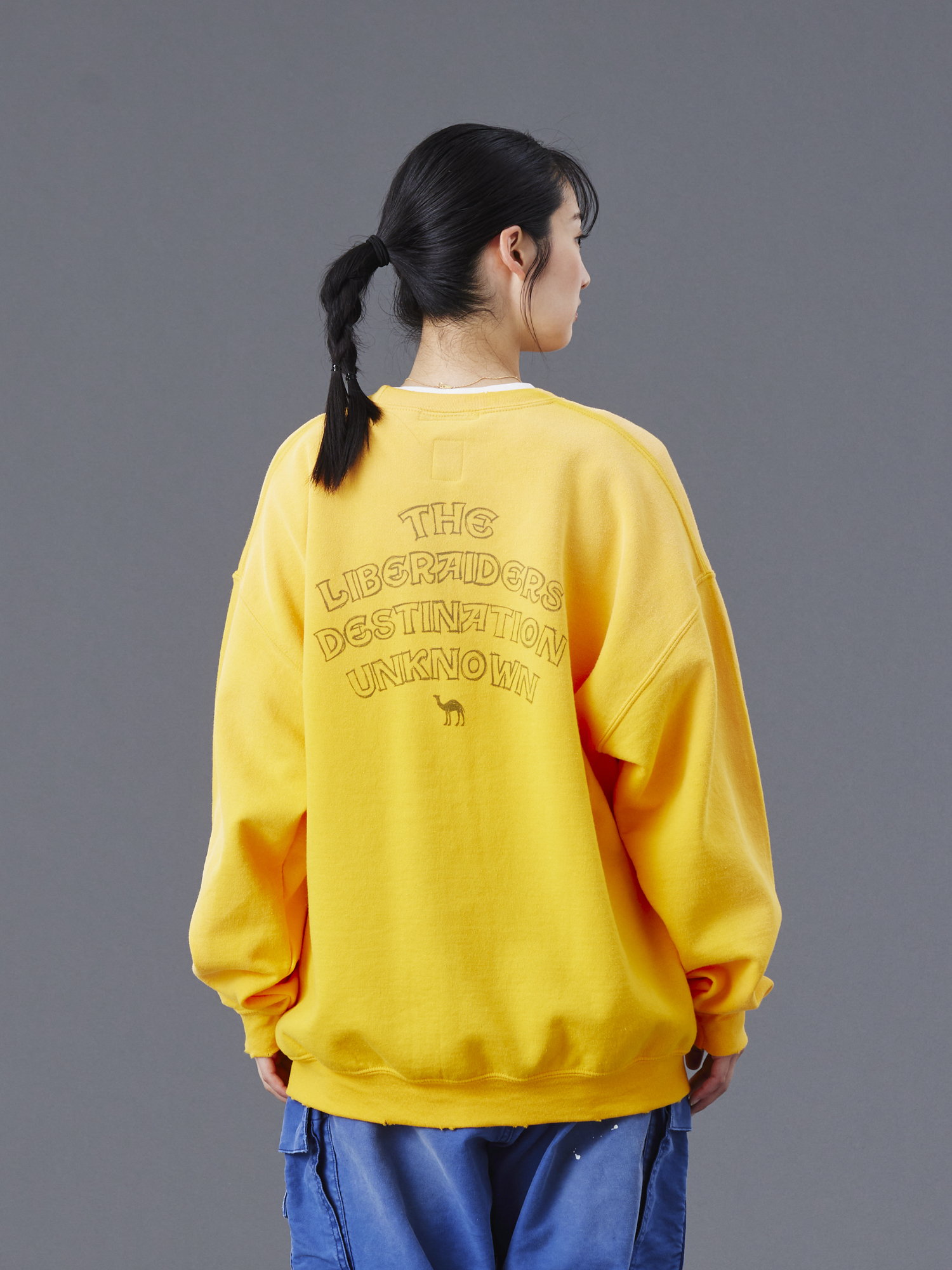 LIBERAIDERS SAHARA CREWNECK 773142503 YEL