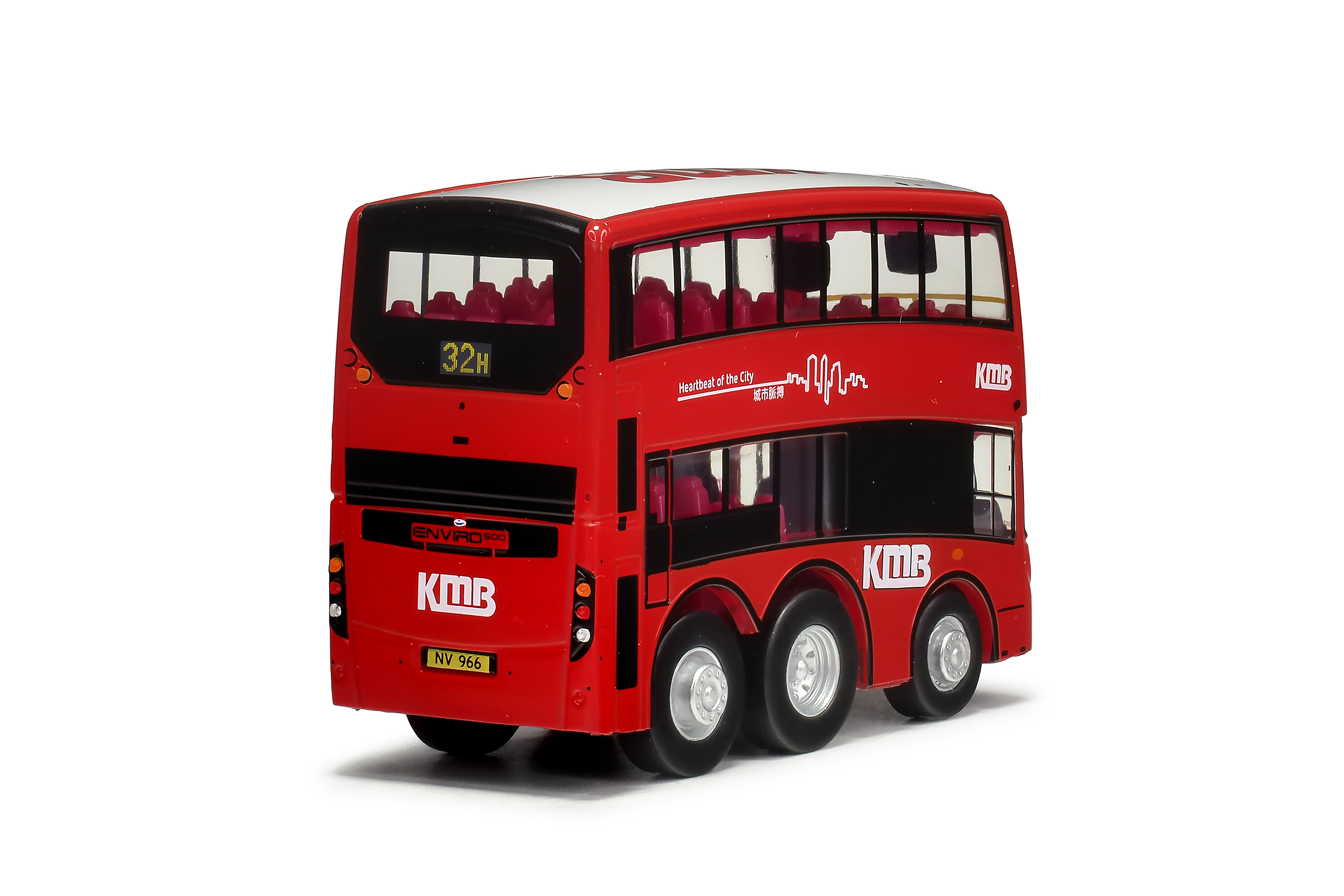 KMB2025070 Q版九巴丹尼士三鋒歐盟四型12米 (32H)