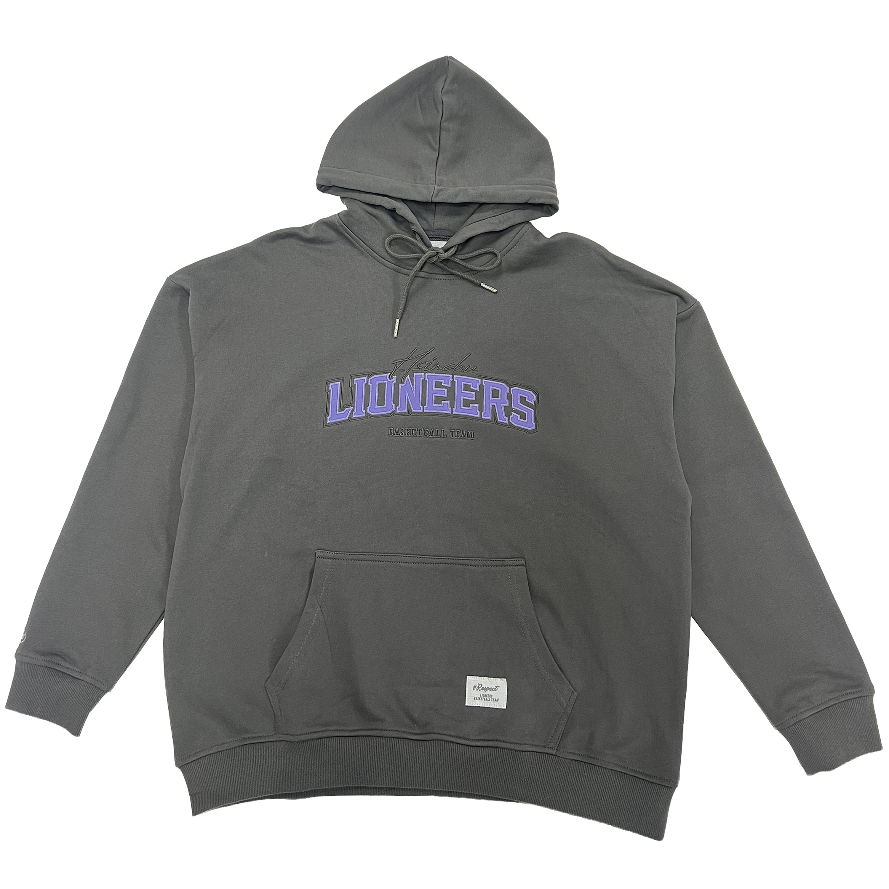 25-26 LIONEERS經典刺繡帽TEE｜灰