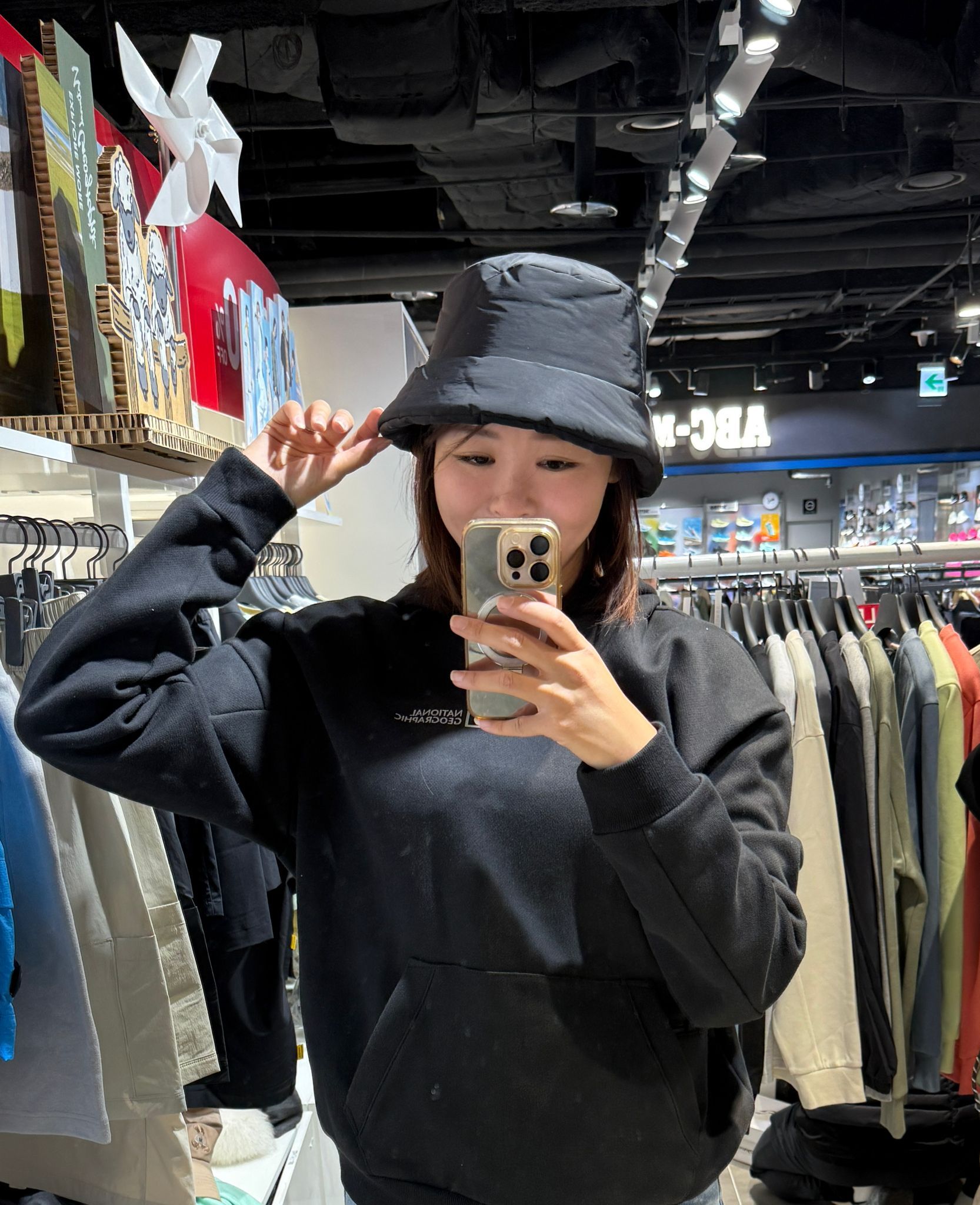 SF009 National Geographic 漁夫帽  N224AHA090 黑色(099)