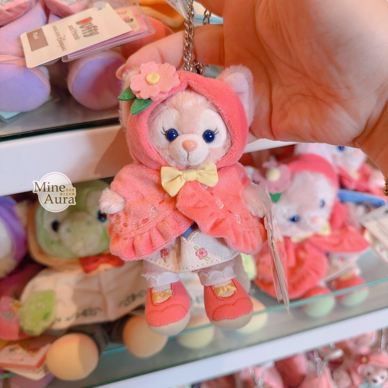 森林漫步系列 達菲 Duffy 與好友們 玲娜貝兒 Lina bell 鑰匙圈 吊飾 -香港迪士尼樂園