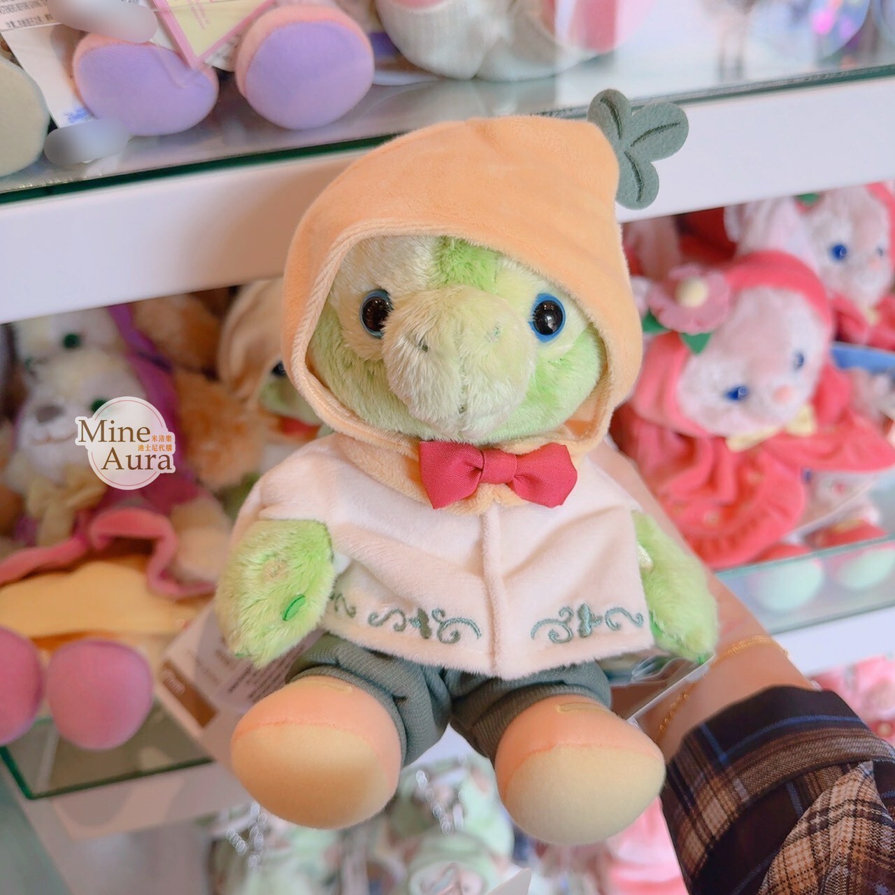 森林漫步系列 達菲 Duffy 與好友們 奧樂米拉 海龜 OluMel 娃娃 玩偶 -香港迪士尼樂園