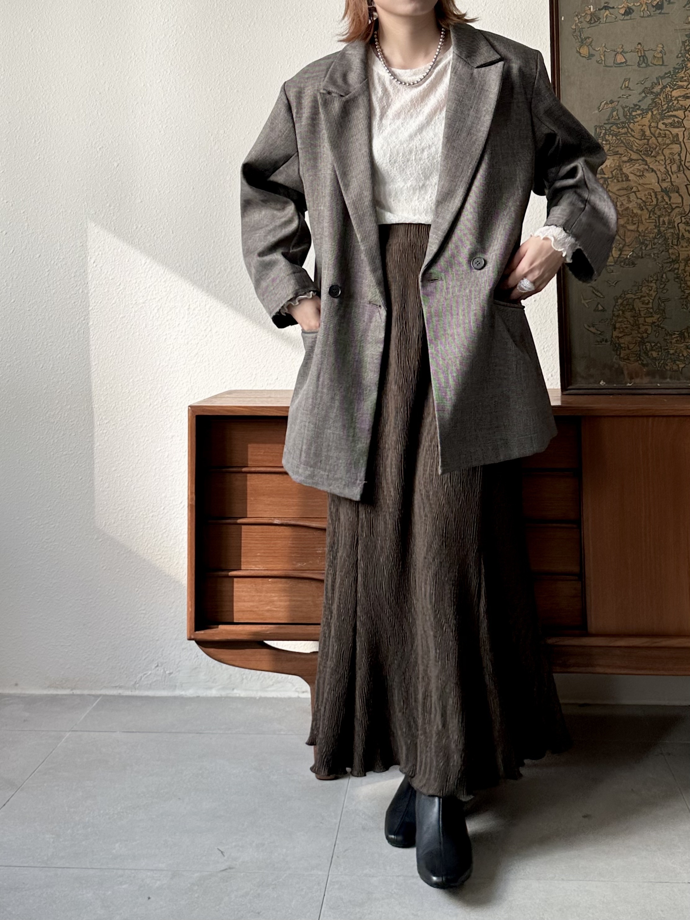 精緻感蕾絲上衣 - BL61906