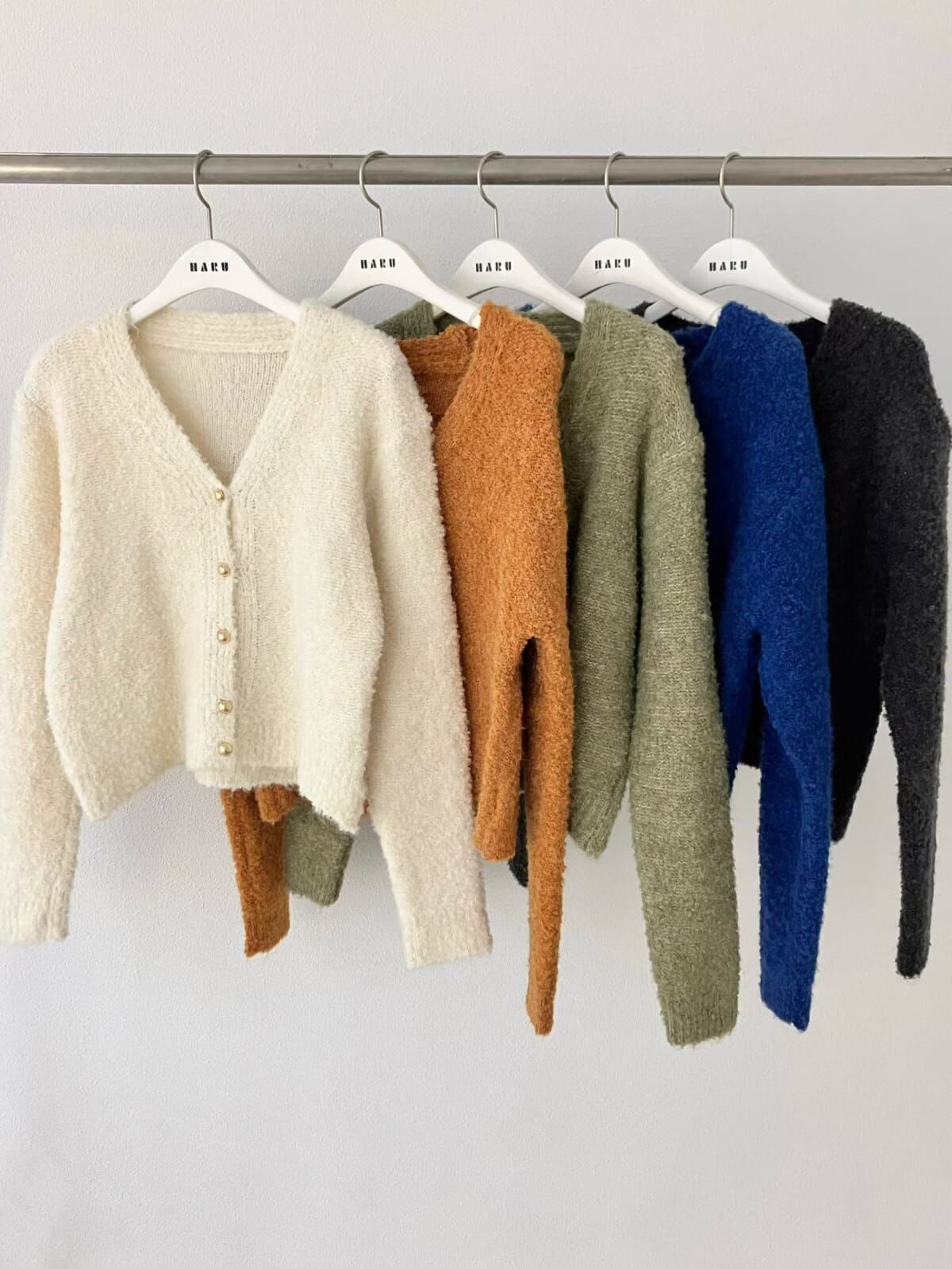 HU5311 毛絨金扣小外套