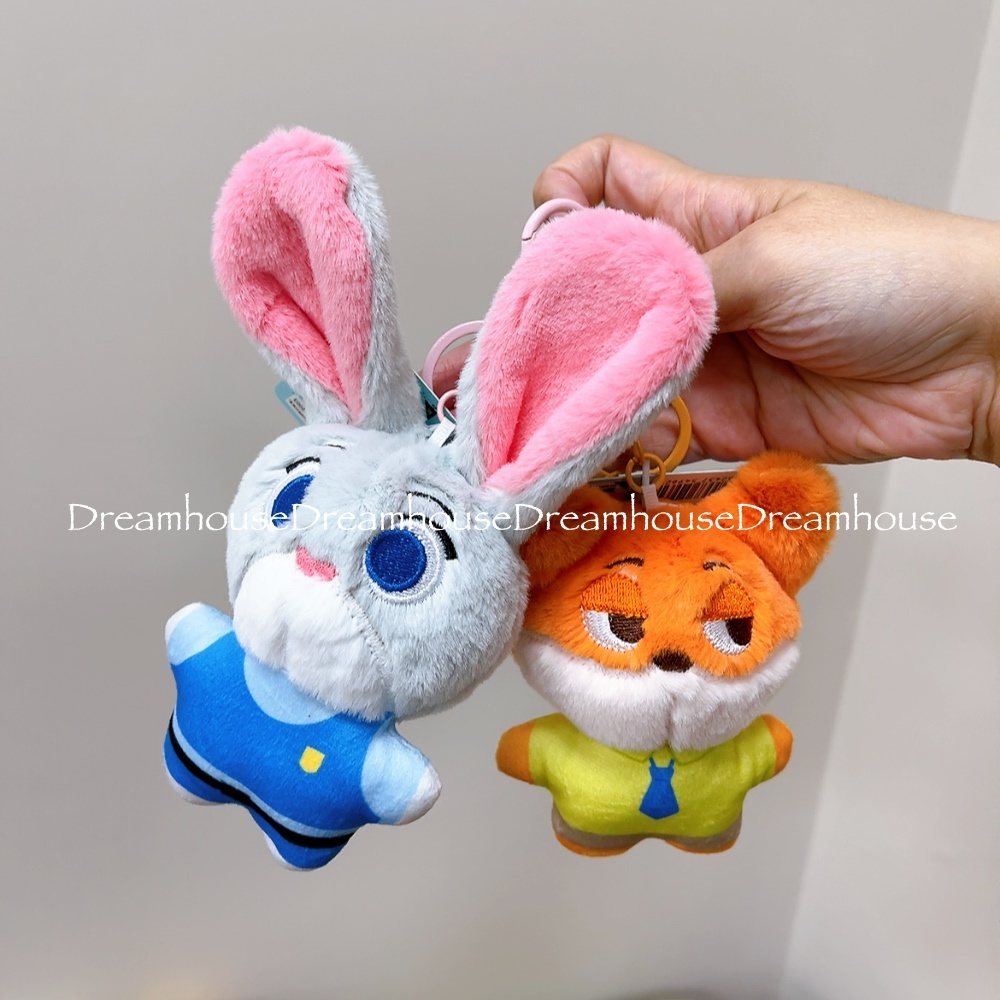 迪士尼 zootopia 動物方程式 狐狸 尼克 兔子 茱蒂 樹懶快俠 洪金豹 娃娃吊飾 鑰匙圈 玩偶 吊飾