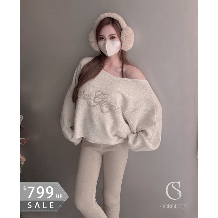 G9765 「(短版)反重力綿羊毛衣'樂私藏大愛款」