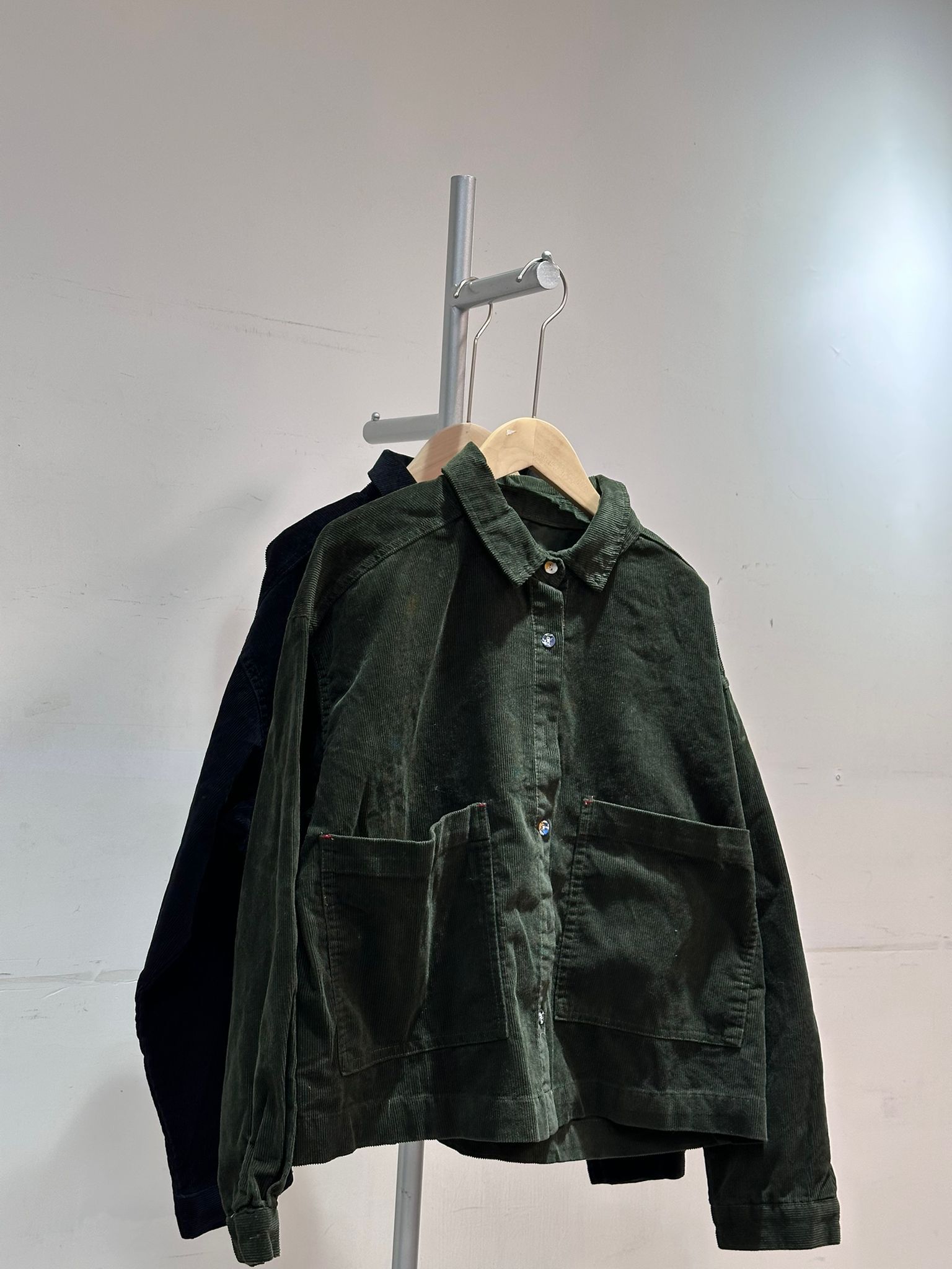 0212999a/日單燈芯絨恤衫外套50/50/22-23