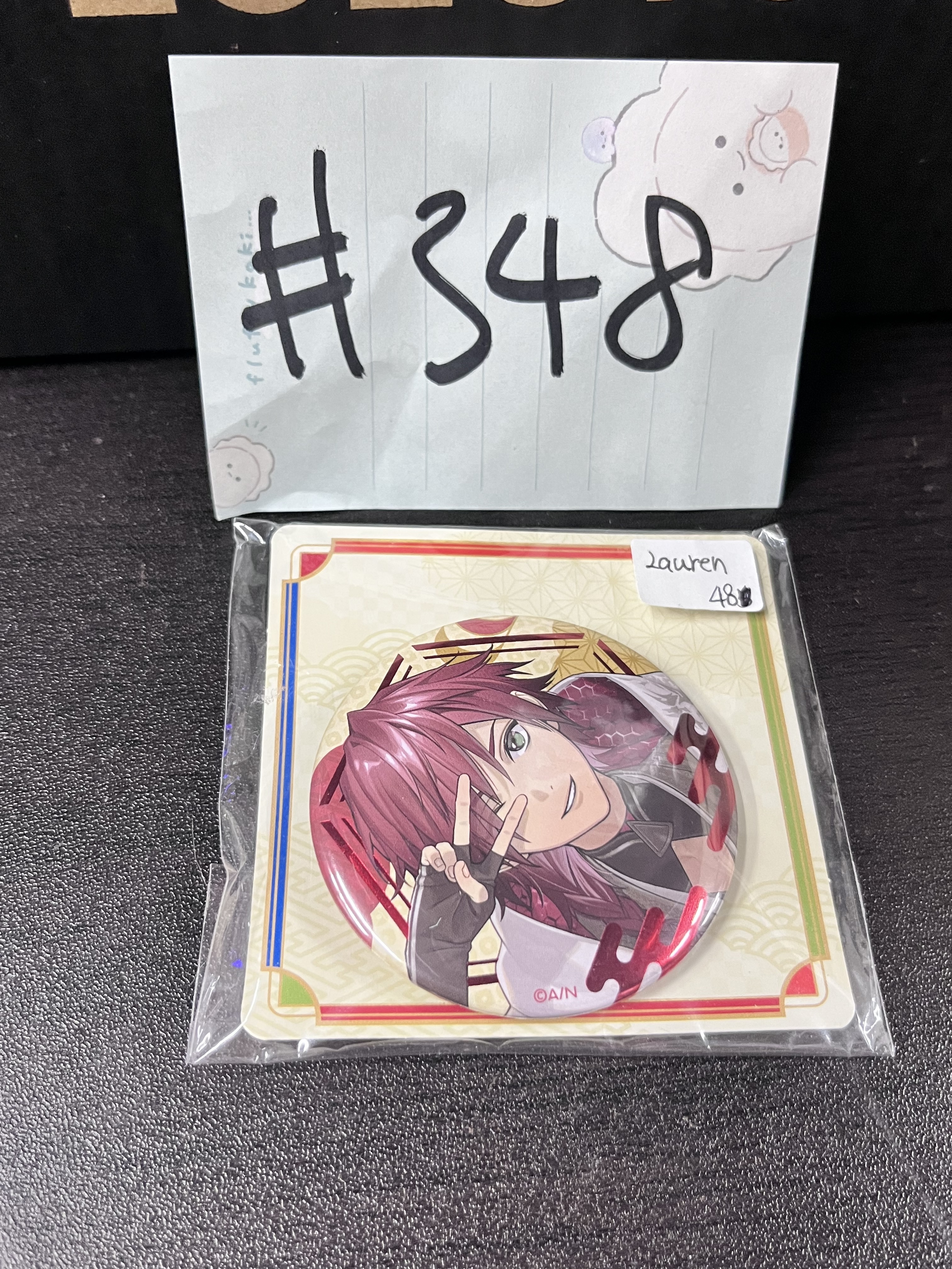 彩虹社 LAUREN  襟章  #350