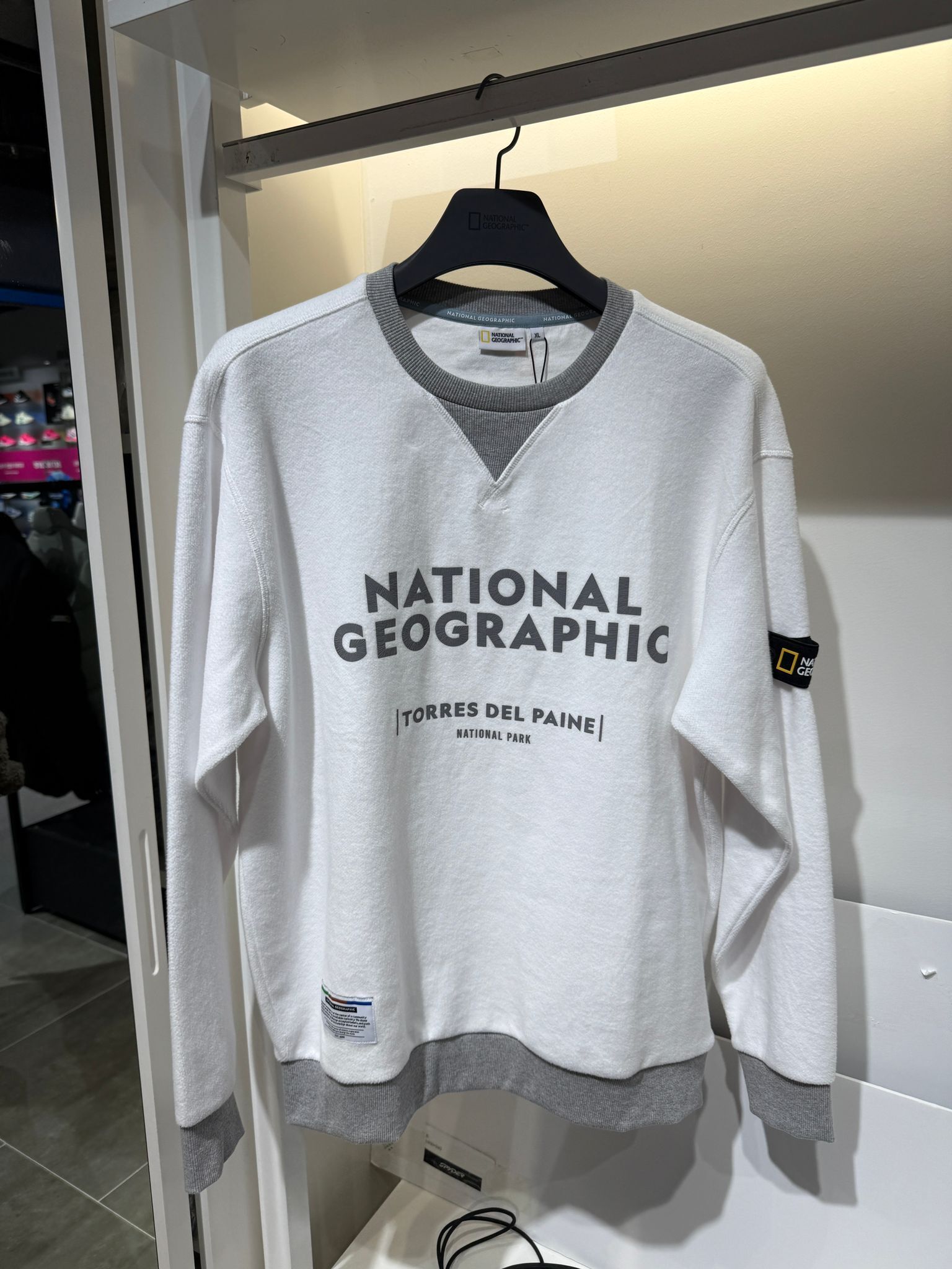 SF021 National Geographic 衛衣 N224MSW080 白色(010)