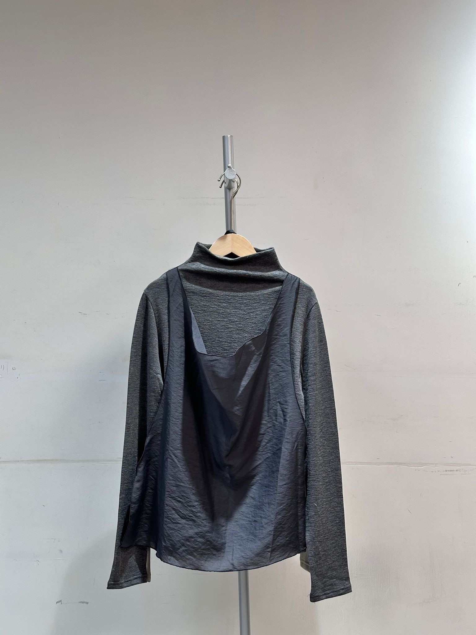 0213009a/韓國不用配搭假兩件小企領上衣 38-40/38-40/26