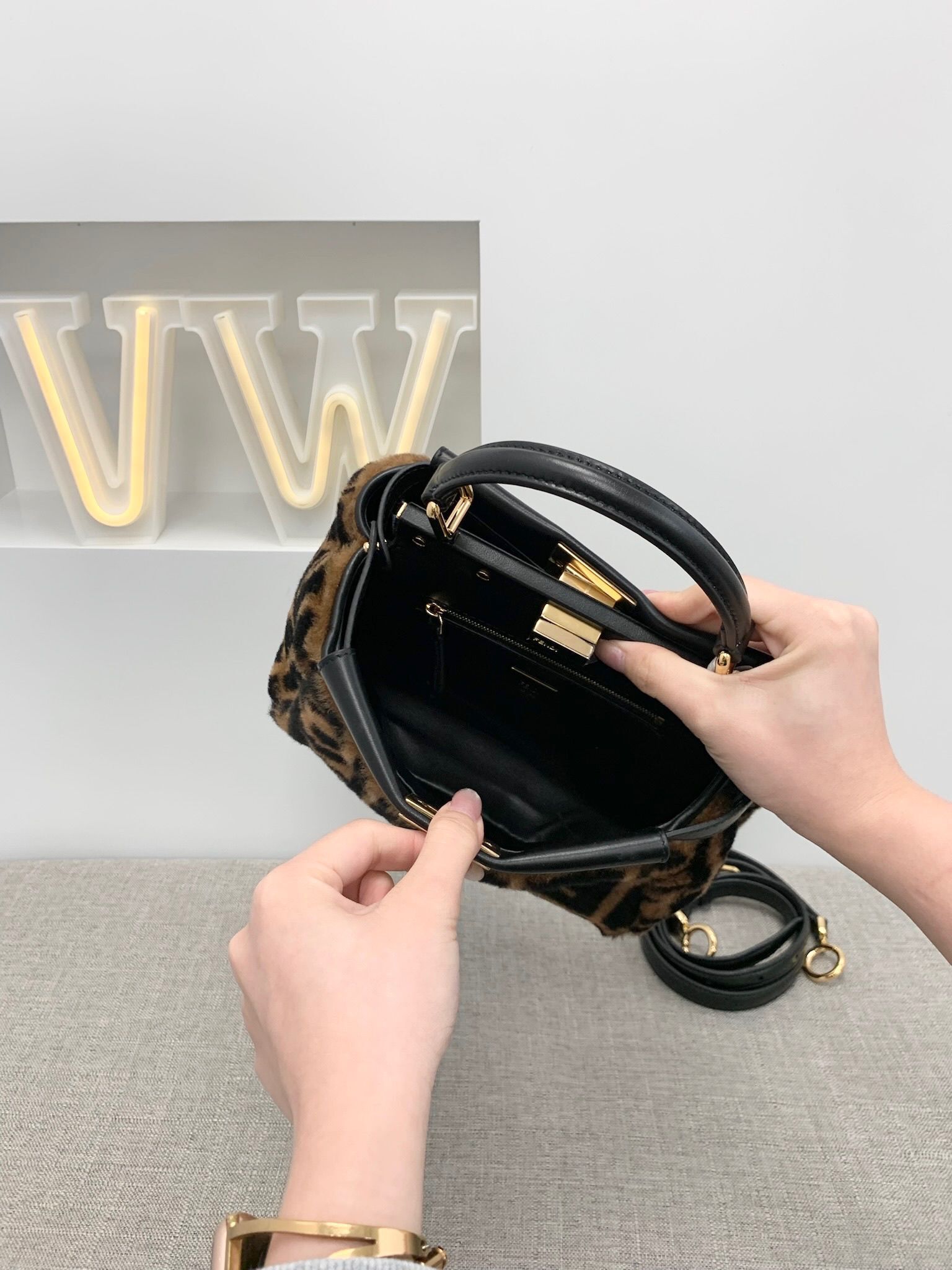 Sale Fendi Mini Peekaboo