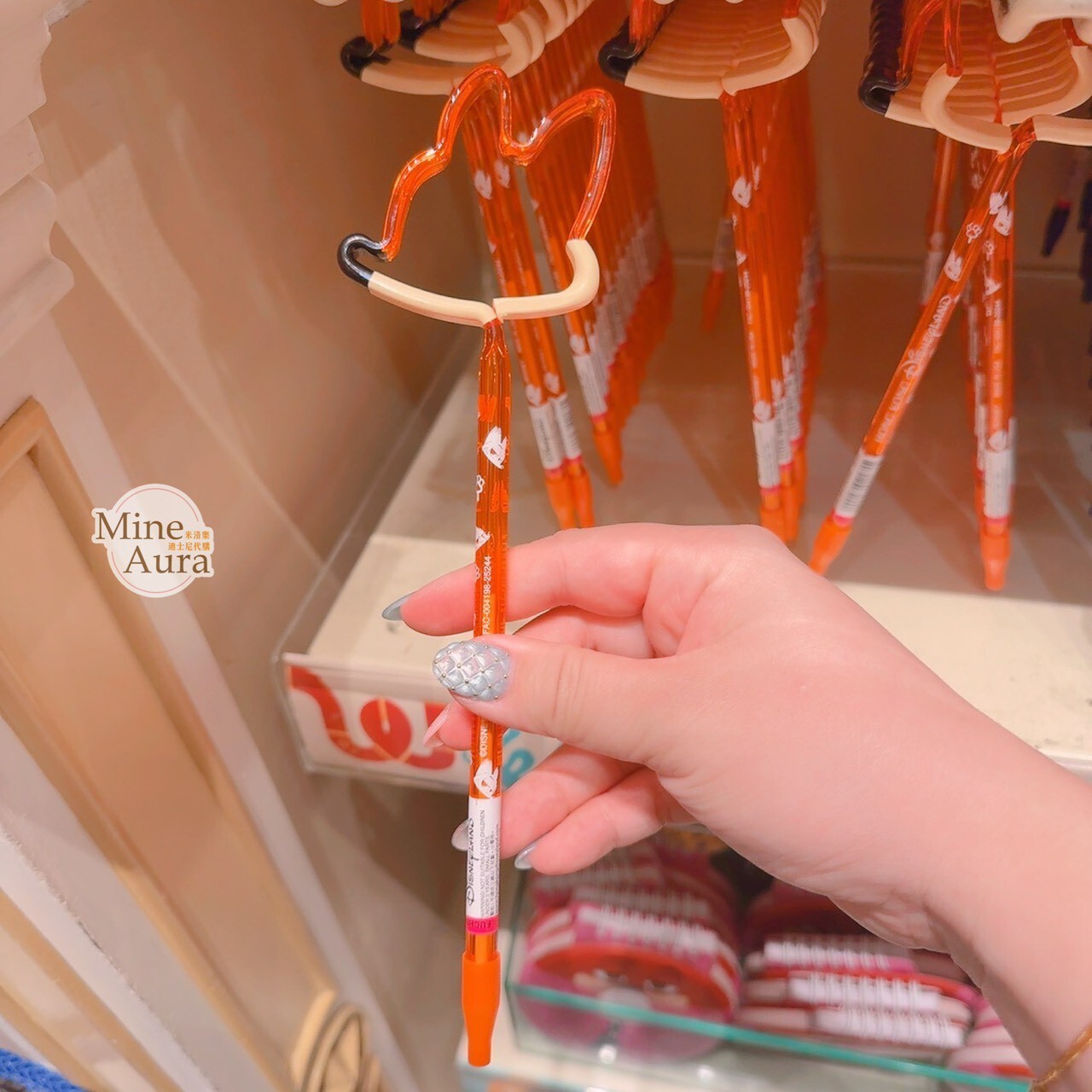 胡尼克 Nick 狐狸 大頭簍空 造型 圓珠筆 動物方城市 Zootopia -香港迪士尼樂園