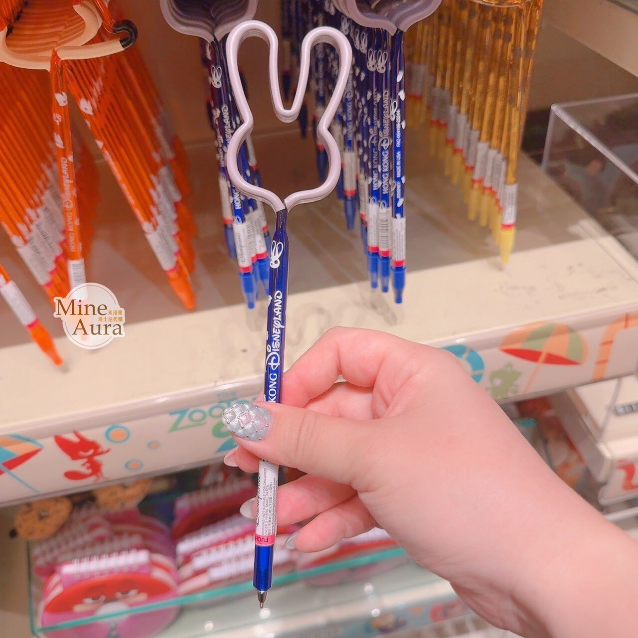 哈茱蒂 Judy 兔 大頭簍空 造型 圓珠筆 動物方城市 Zootopia -香港迪士尼樂園