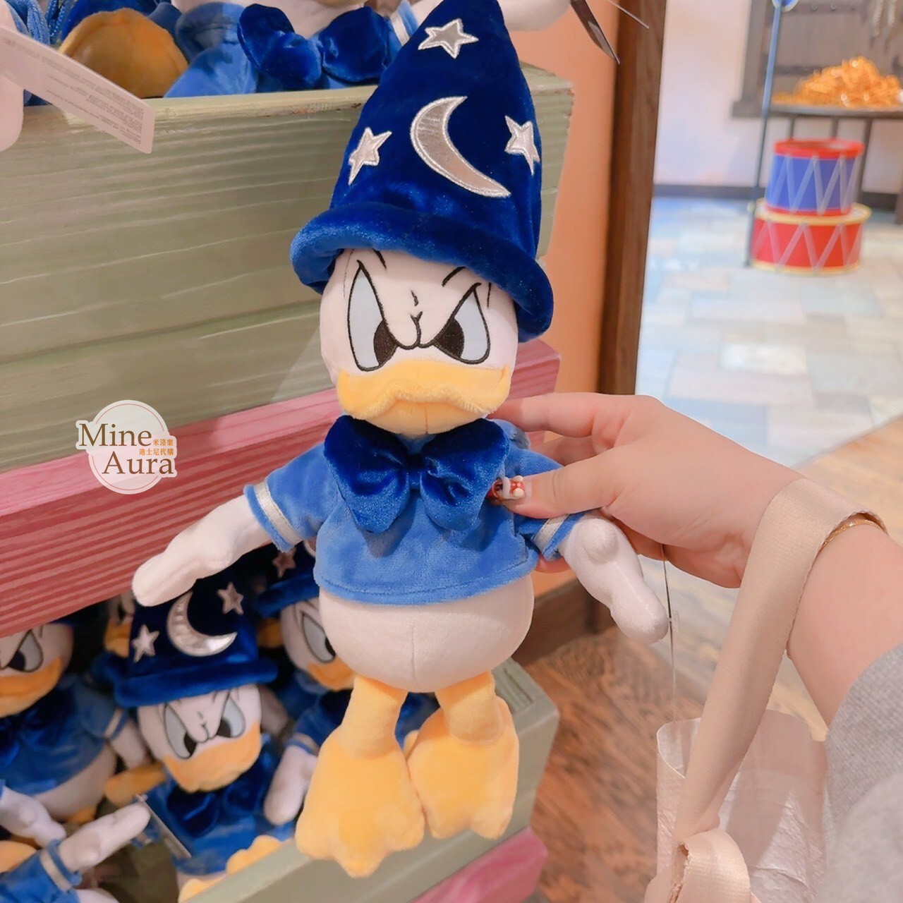 唐老鴨 Donald 魔法帽 造型 娃娃 玩偶 -香港迪士尼樂園