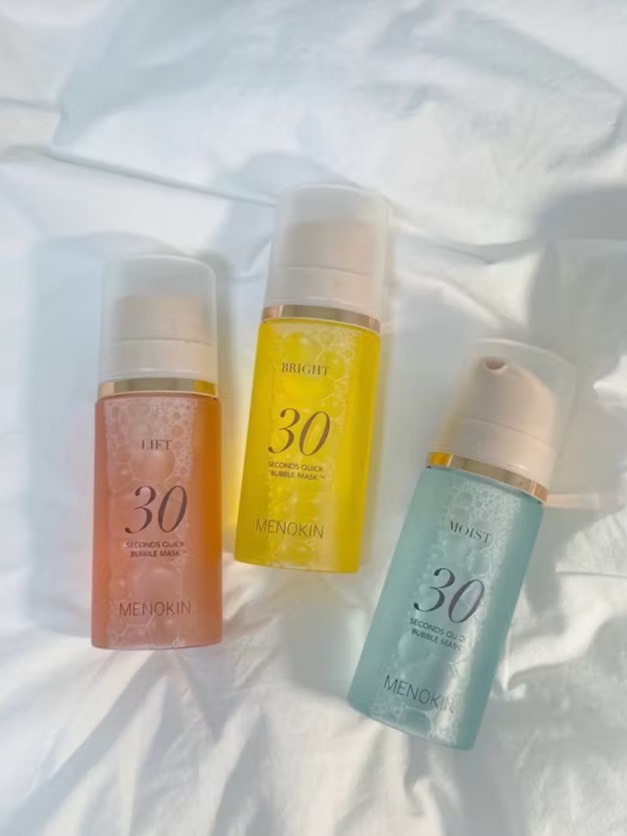 韓國 Menokin妝前精華泡泡保養面膜