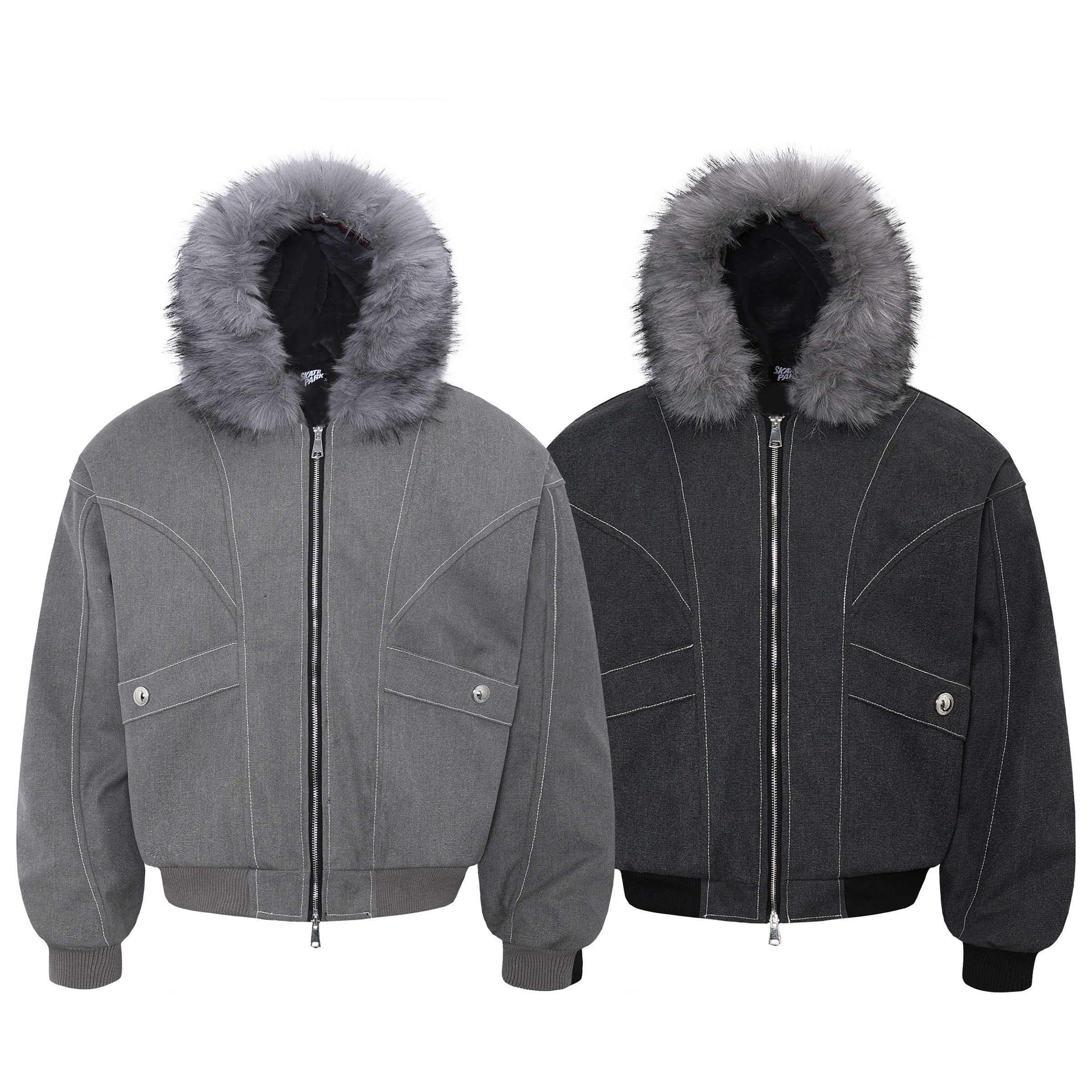 《S.V》剪裁車線斜紋座山雕