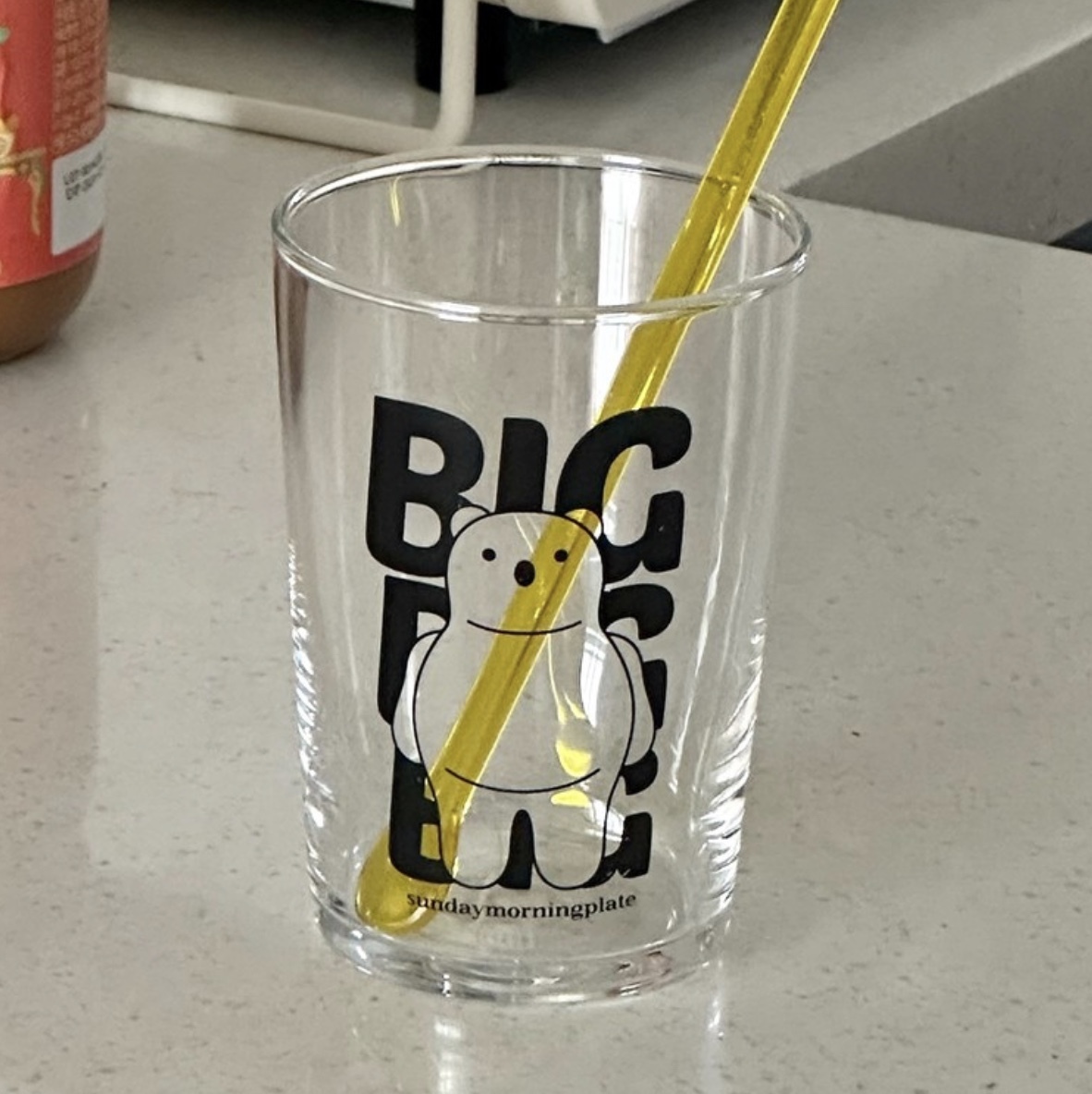 sundaymorningplate-big cup BEAR