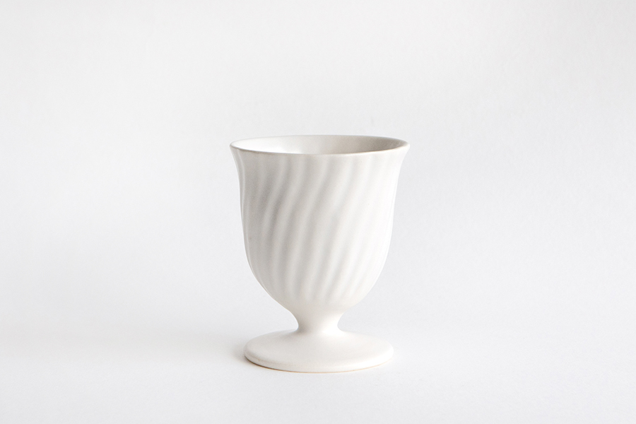 河合竜彦 - 附腳杯 鎬紋