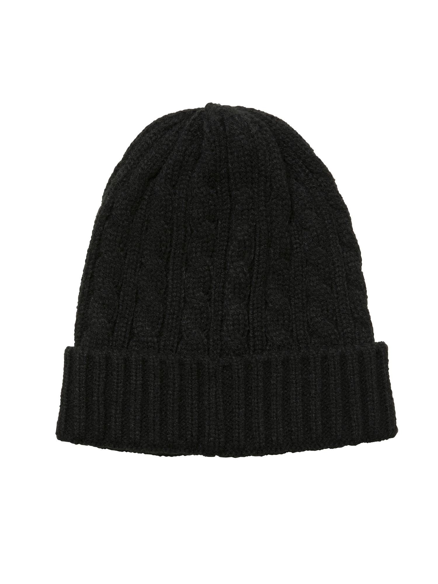 LIBERAIDERS CABLE KNIT CAP 779032503 BLK