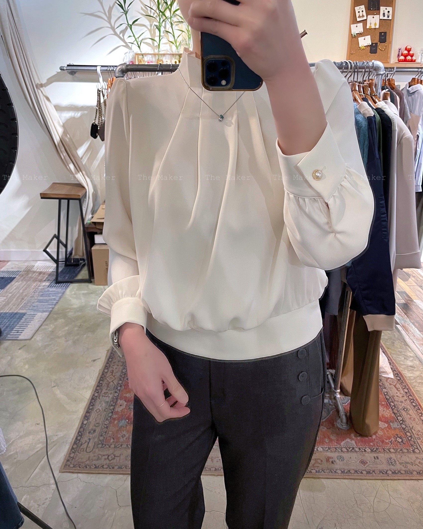 💍 高領優雅恤衫 💍