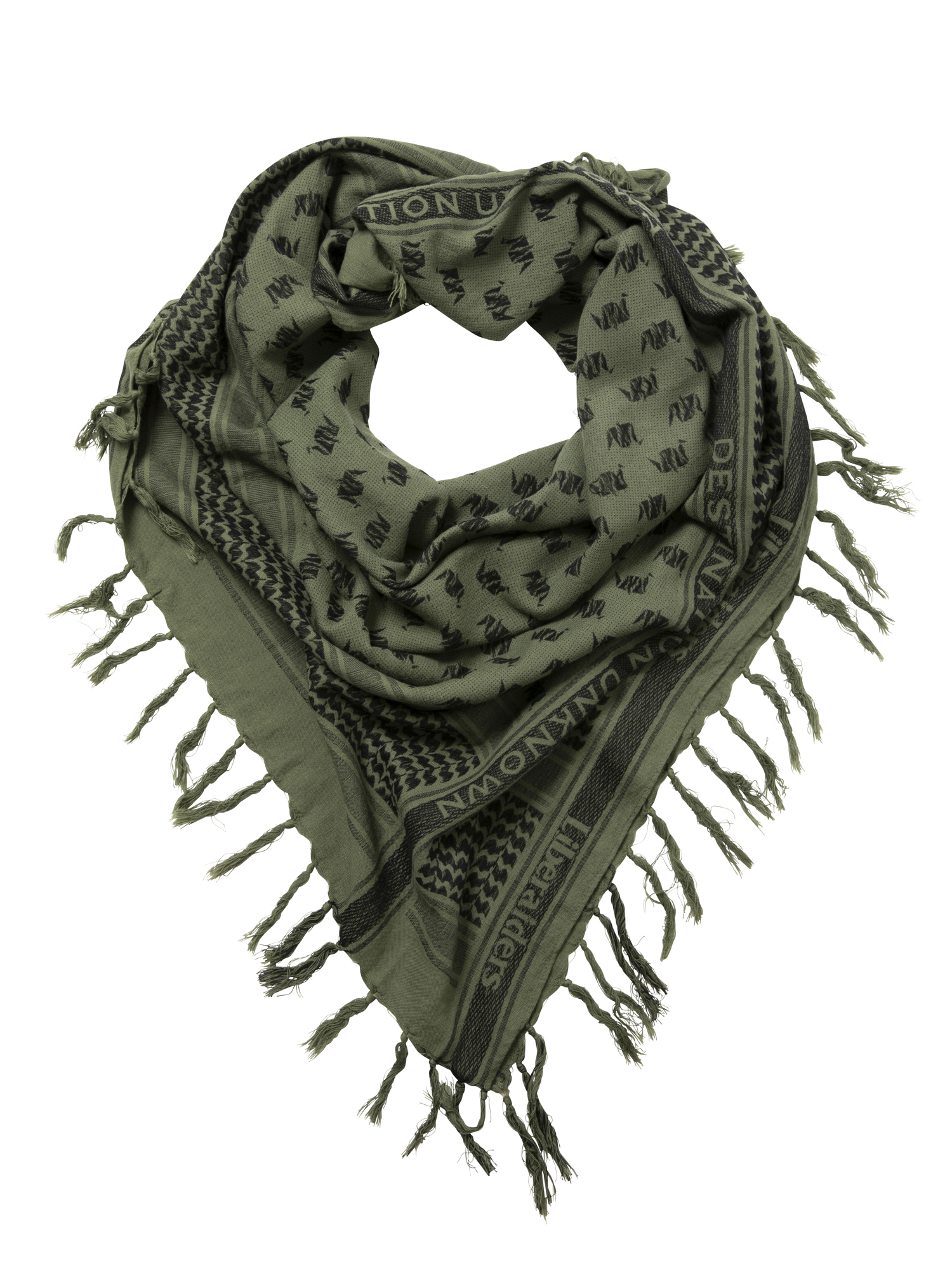 LIBERAIDERS LR JACQUARD STOLE 779052503 OLI