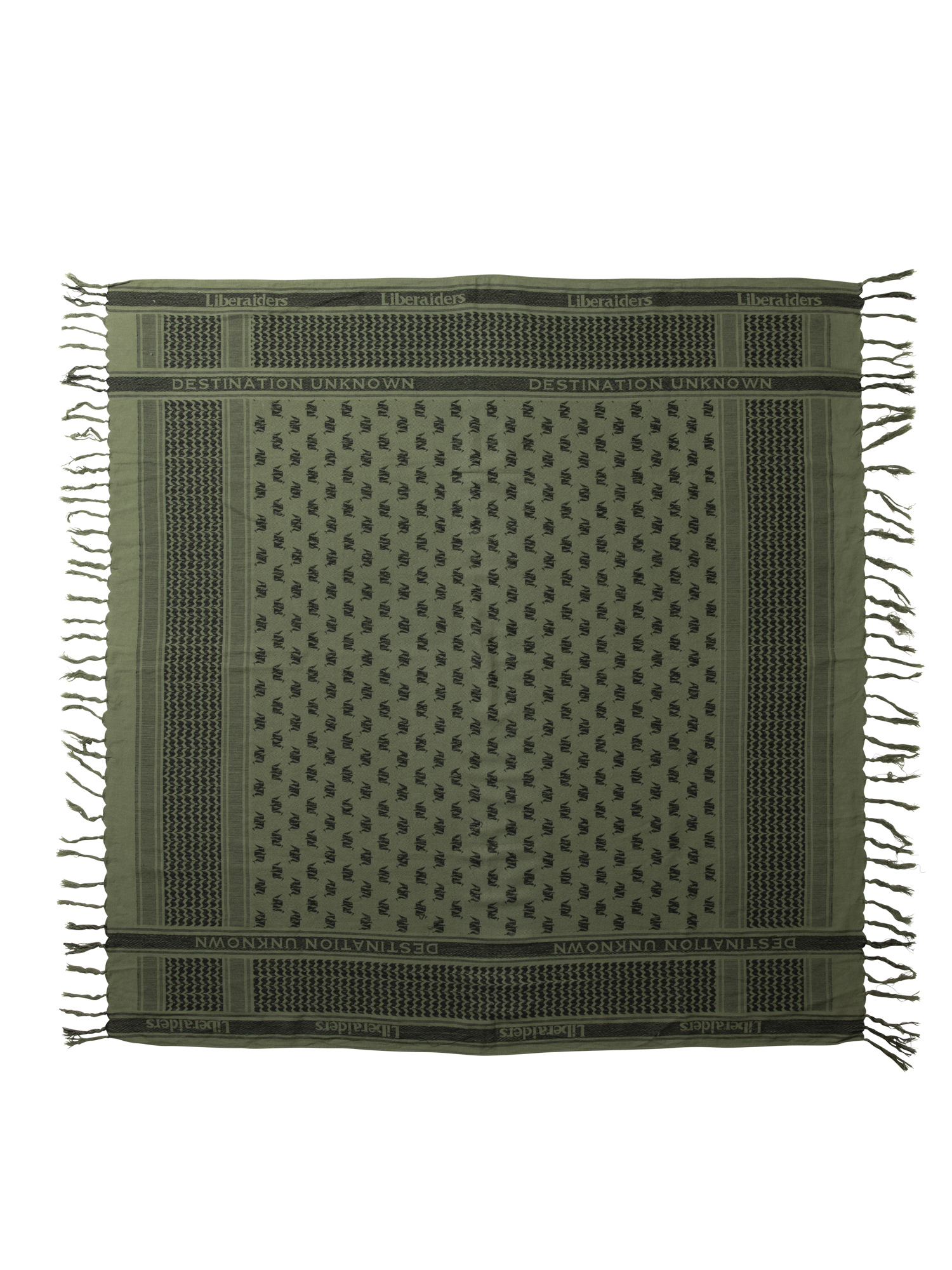 LIBERAIDERS LR JACQUARD STOLE 779052503 OLI