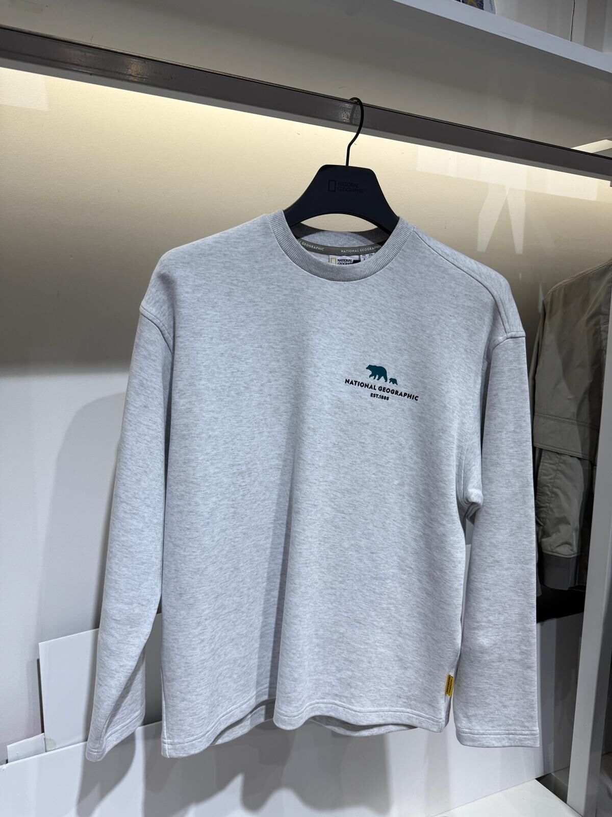 SF015 National Geographic 長袖上衣  N233UTS040 灰色(013)