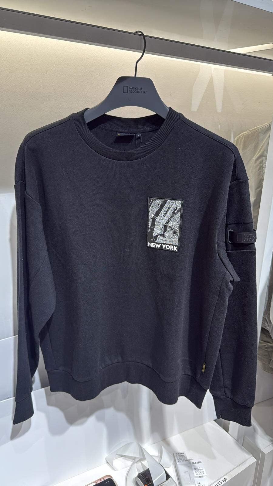 SF014 National Geographic 長袖上衣 N223USW240 黑色(198)