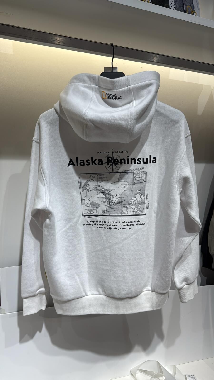 SF002 National Geographic 連帽衛衣 N233UHD030 白色(010)