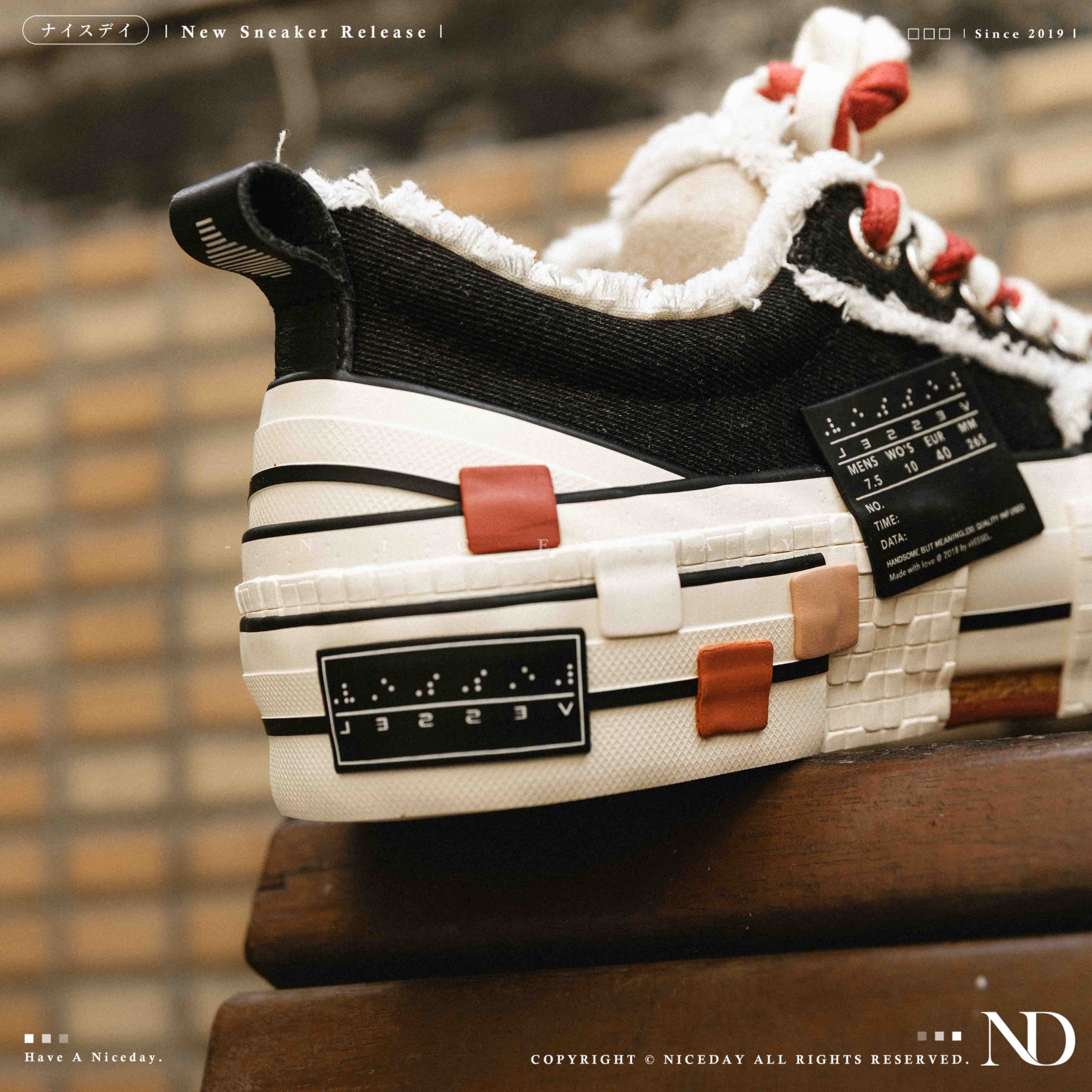 NICEDAY 代購 Xvessel x ODE 香港理工大學 聯名 復古 解構 港式 硫化鞋 S25x91B