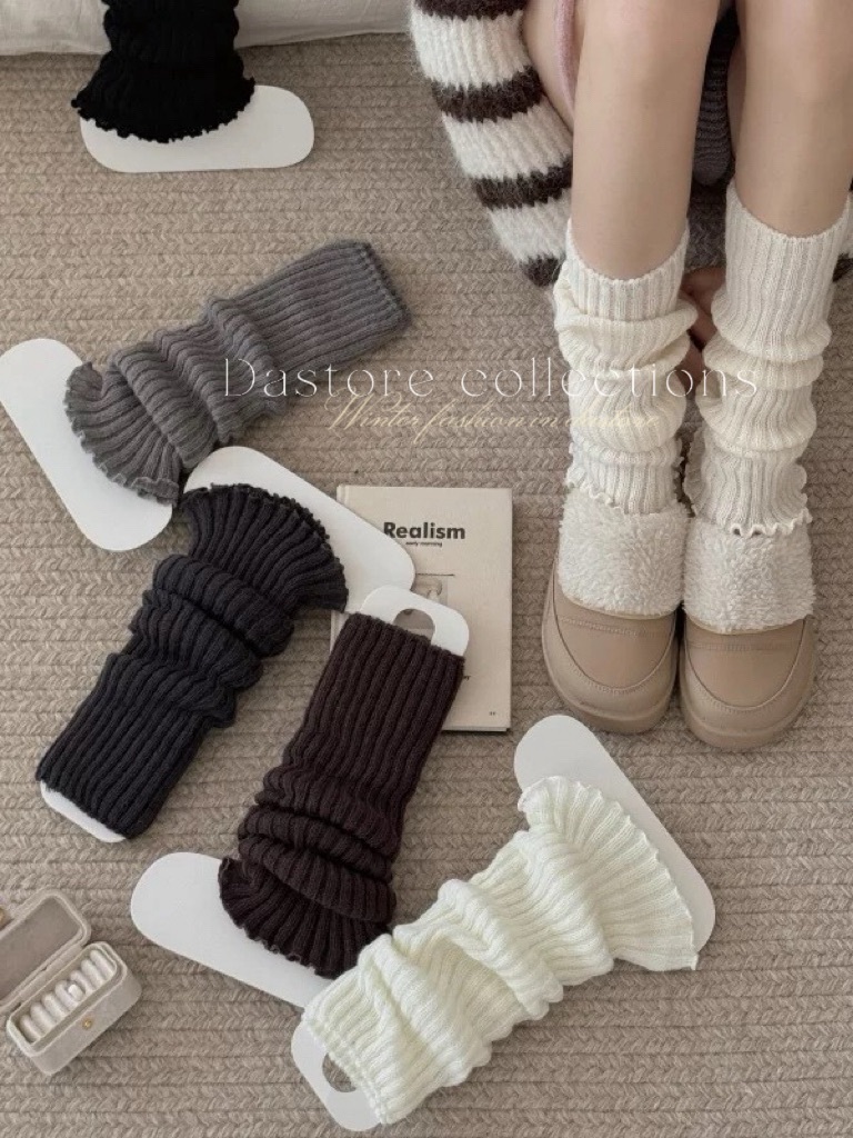 軟Q針織泡泡襪套