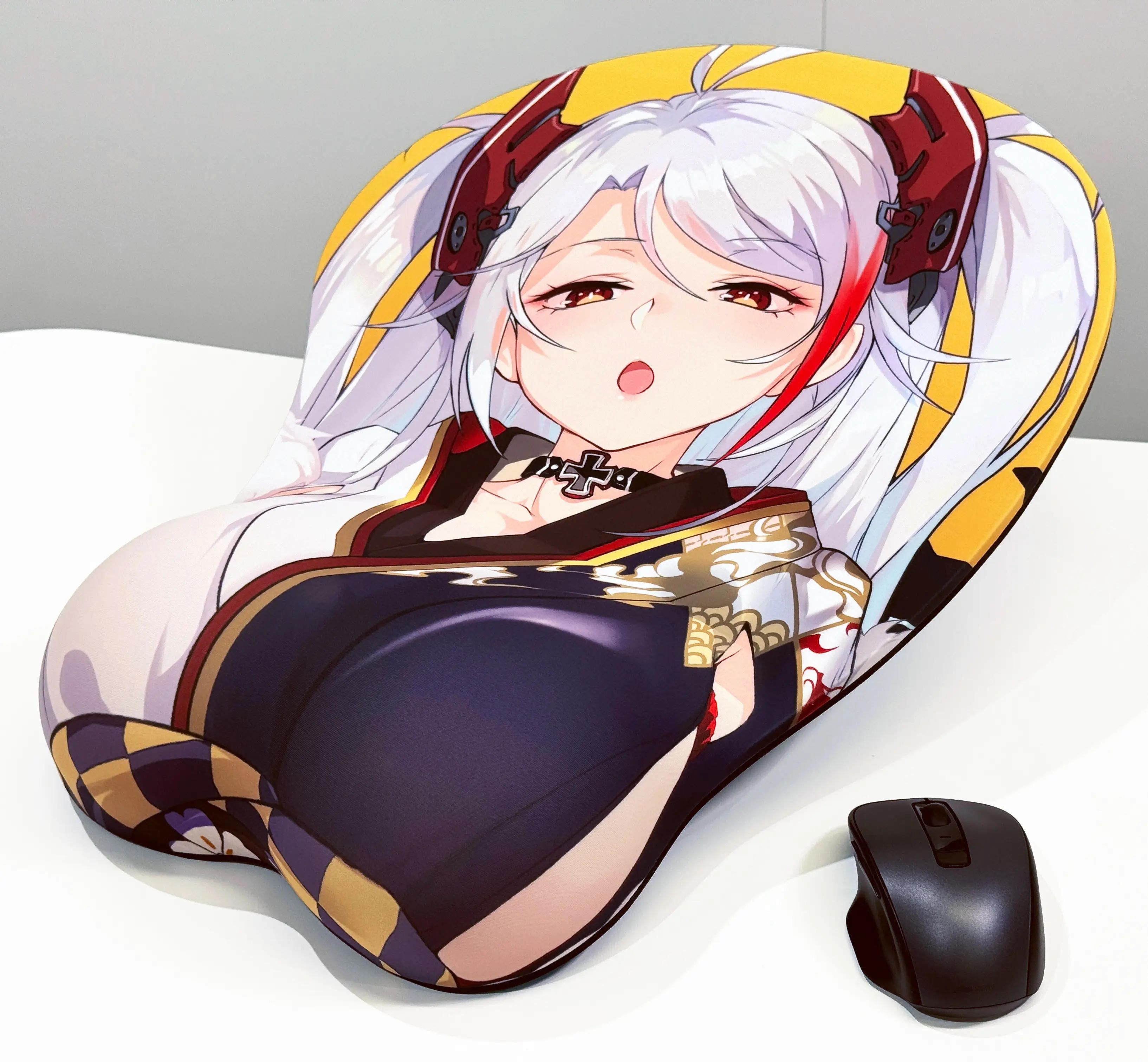 「ACG.GO」「預購」 Soft Garage Azur Lane 歐根親王 (Profusion of Flowers Ver.) 等身大Oppai Mousepad
