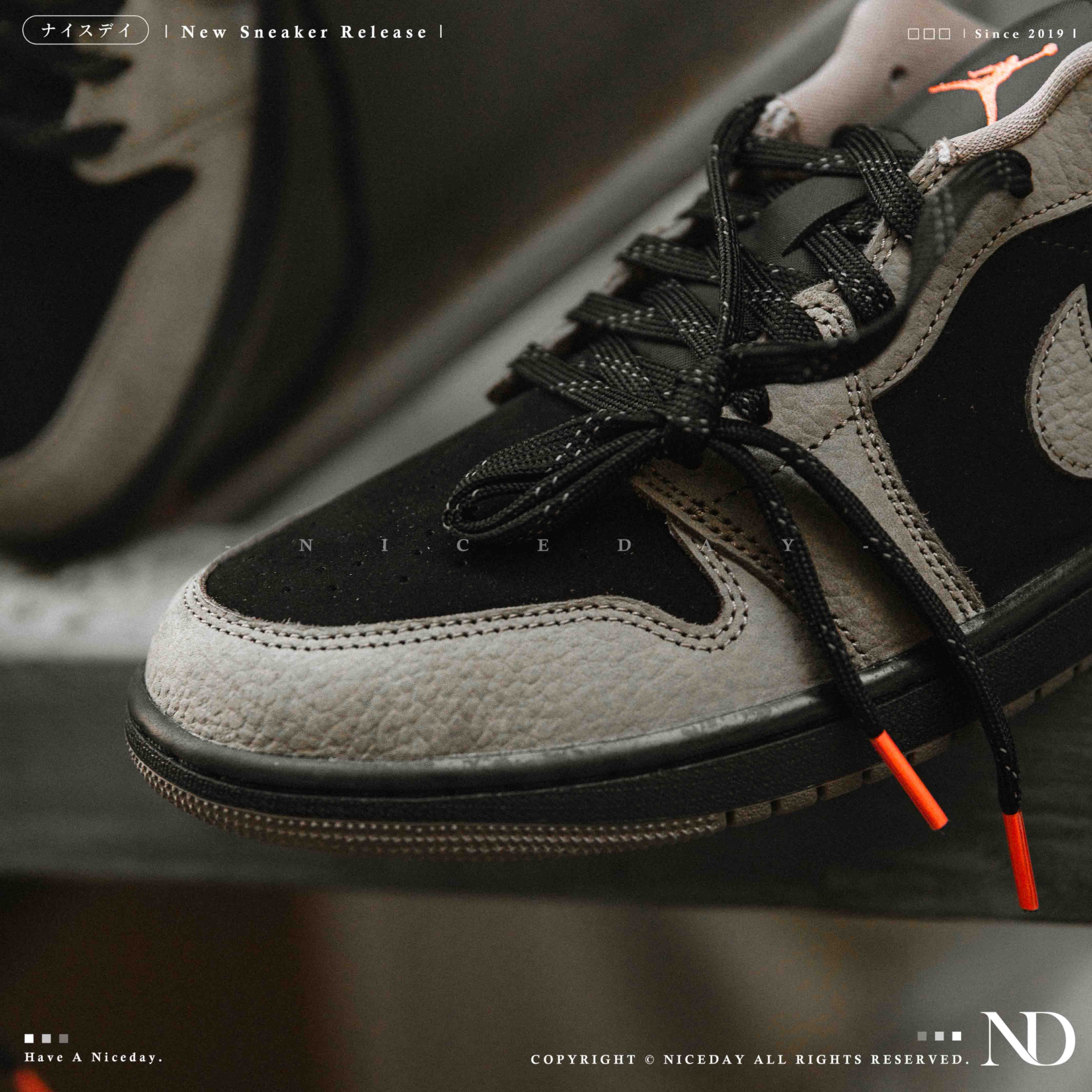 NICEDAY 現貨 Air Jordan 1 Low Olive Grey 棕 深棕 倒勾 平替 摩卡 咖啡 深棕 男鞋 IB7109-005