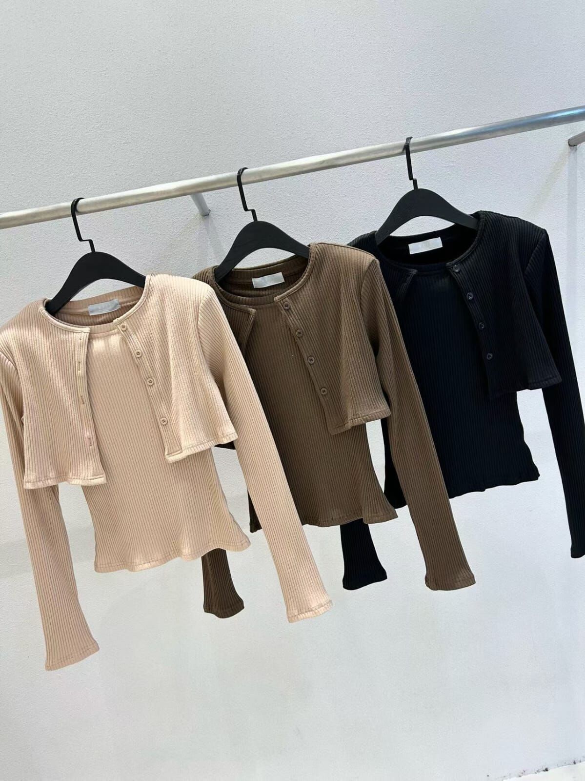 WE5332 小外套上衣坑紋套裝