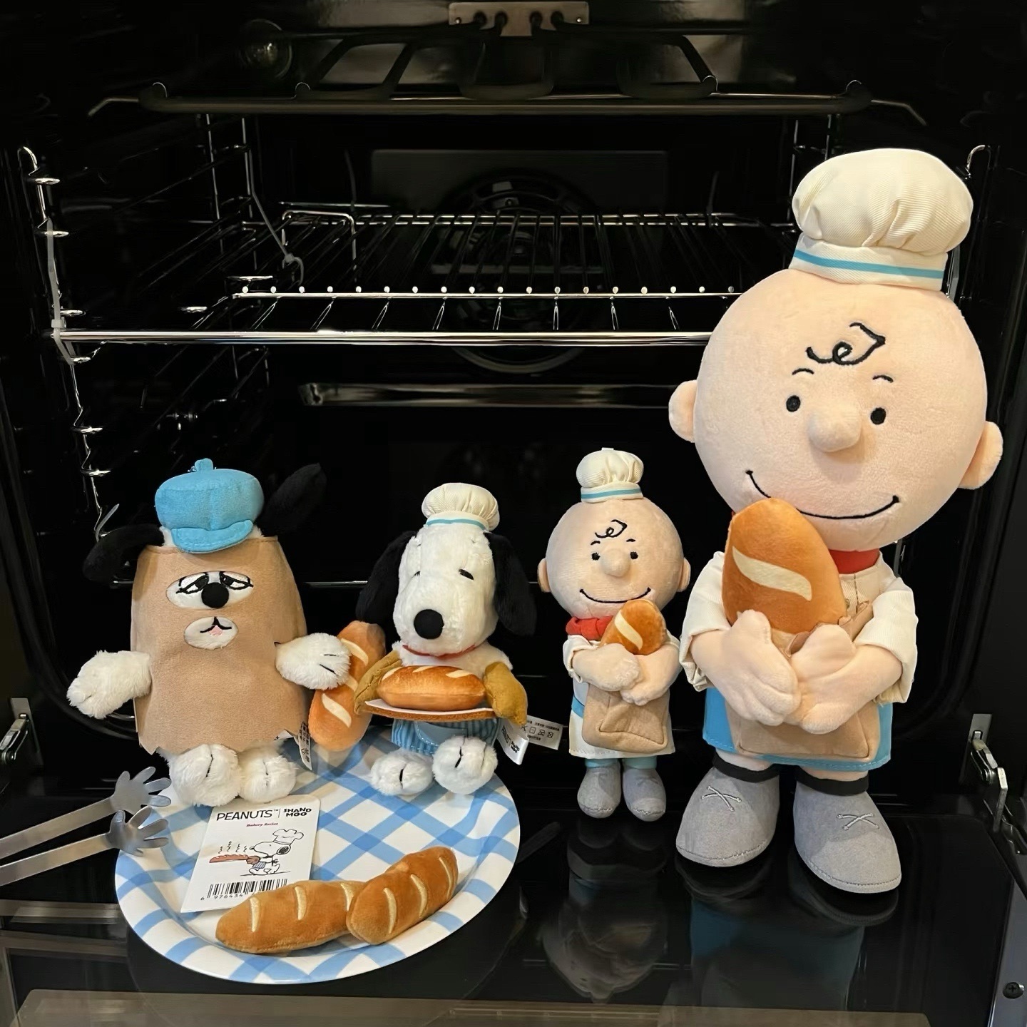 <兩個免運>SNOOPY 新鮮烤麵包出爐 吊飾 掛件