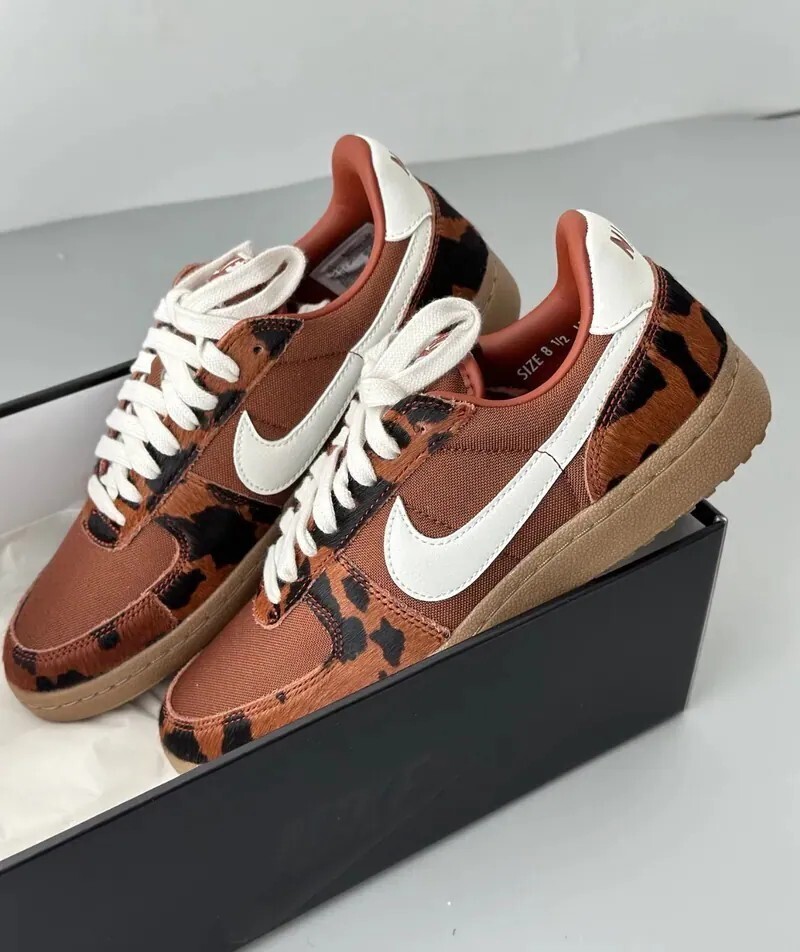 Nike Field General Cinnamon 乳牛紋 馬鬃毛 棕色 斑點 乳牛