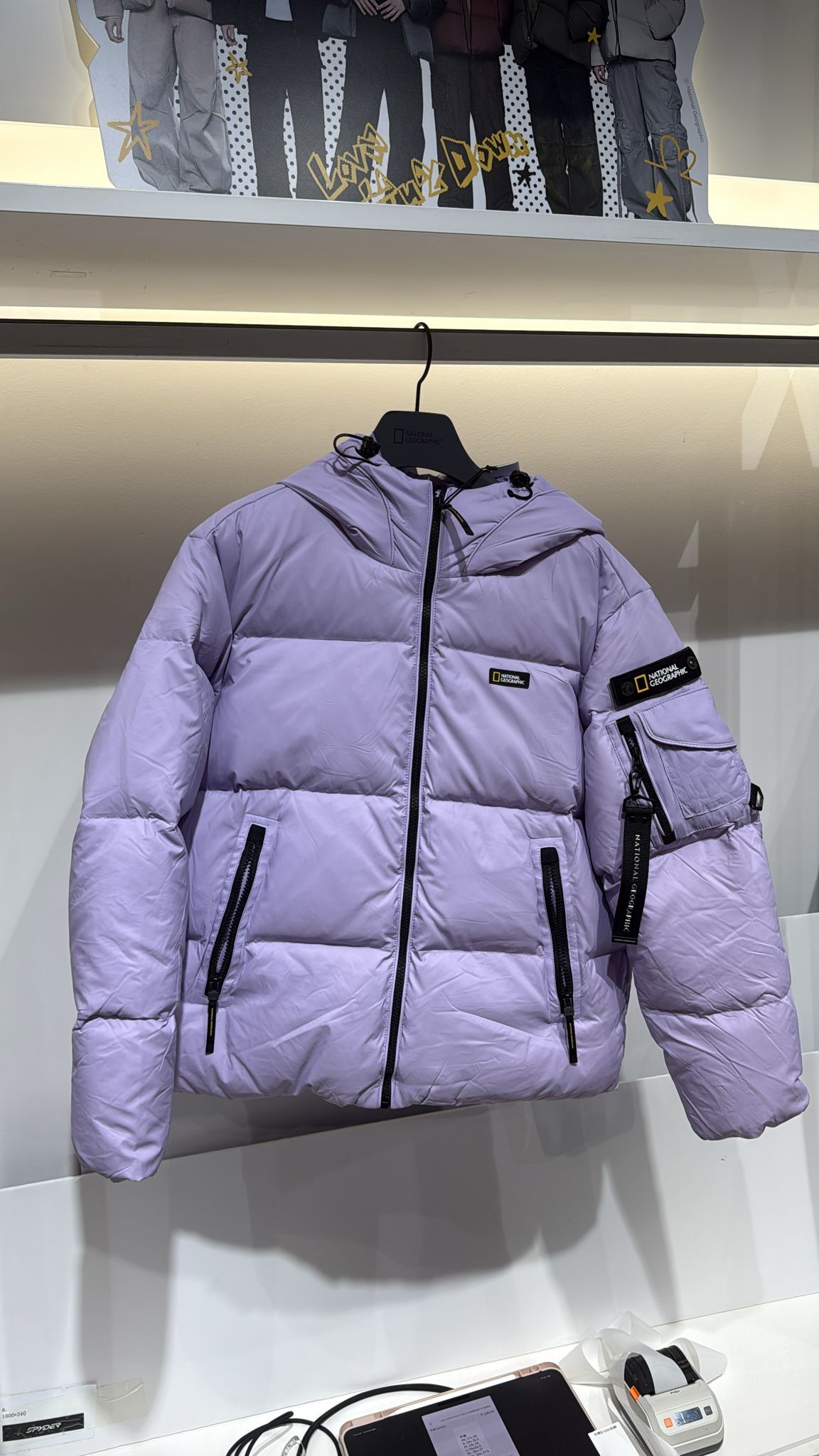 SF029 National Geographic 羽絨外套 N224WOW120 紫色(335)