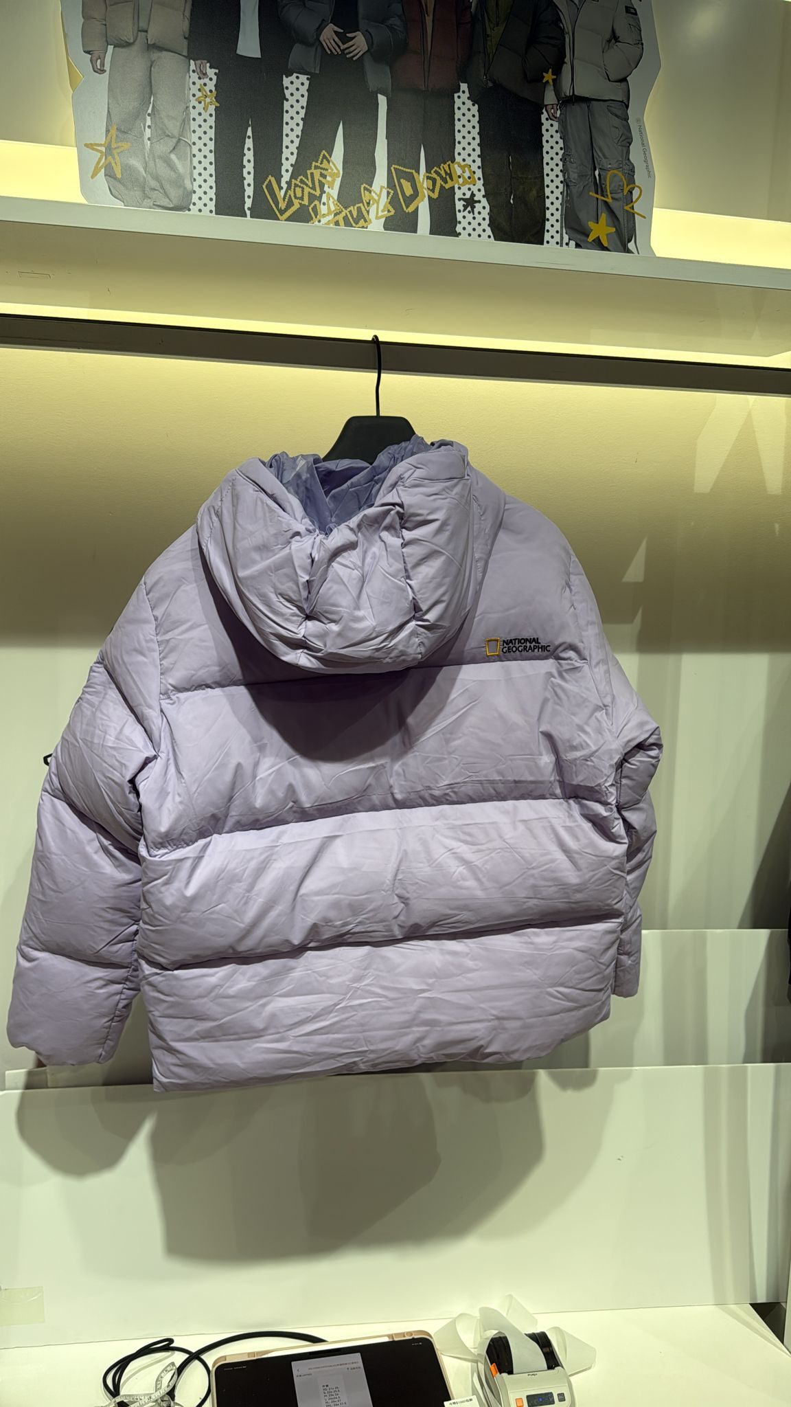 SF029 National Geographic 羽絨外套 N224WOW120 紫色(335)
