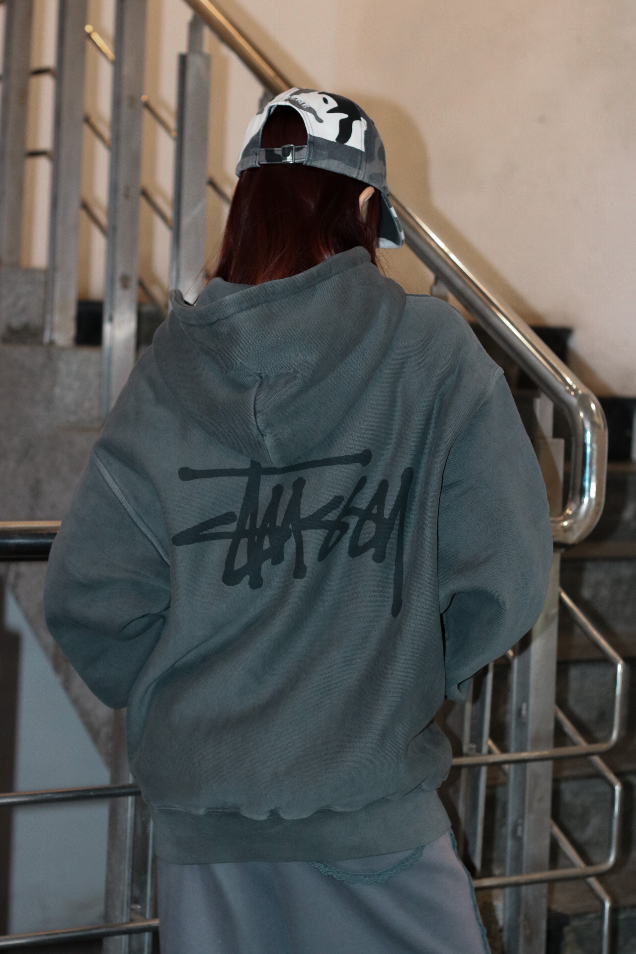 ☆ETW☆【EASY TO WEAR】STUSSY BASIC STÜSSY HOODIE PIGMENT DYED 水洗 秋冬 連帽 帽T