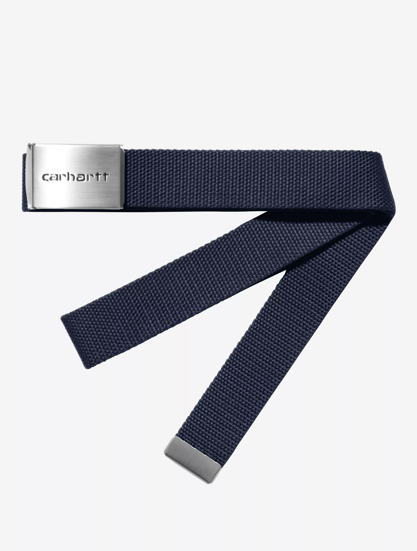 Carhartt WIP Clip Belt Chrome- Air Force Blue