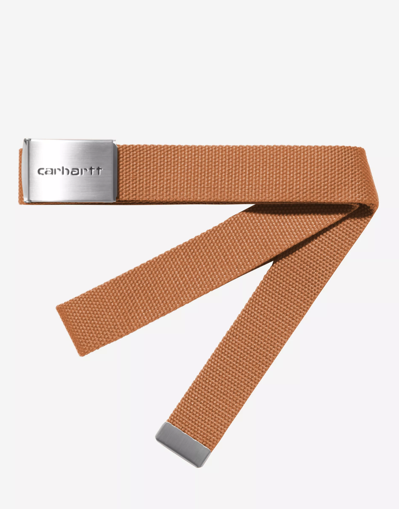 Carhartt WIP Clip Belt Chrome- Orange
